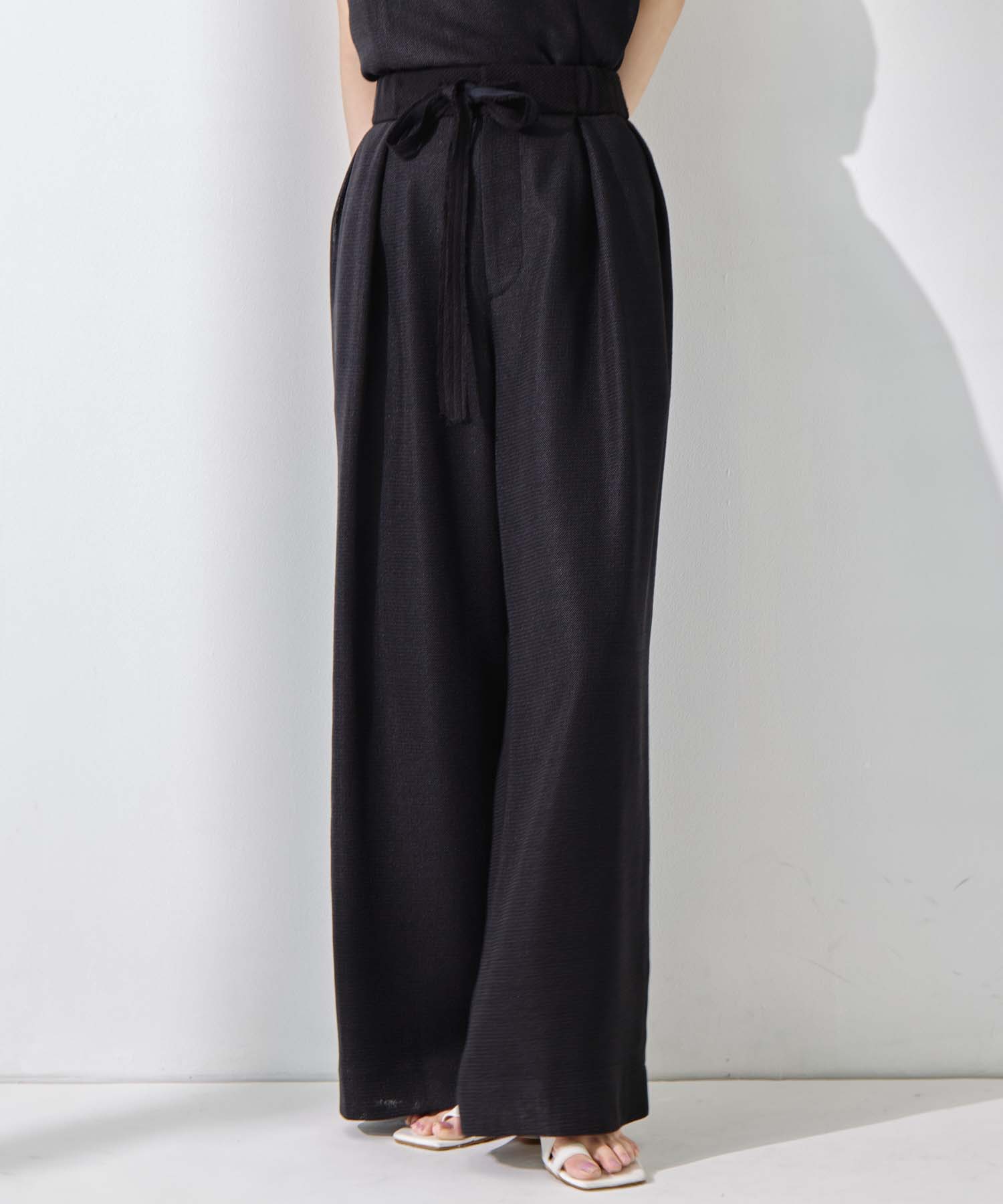 Washable Mesh Relax Trousers STUDIOUS