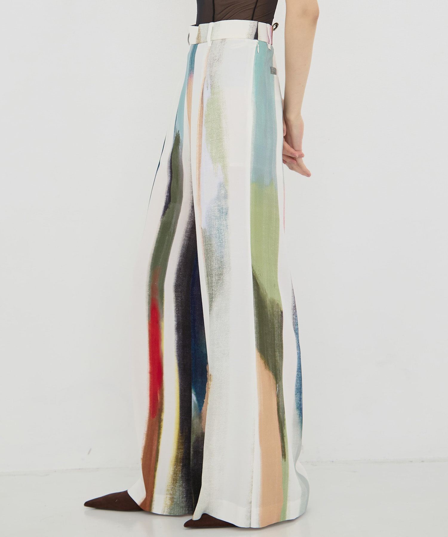 Empty stripe pants AKIRANAKA