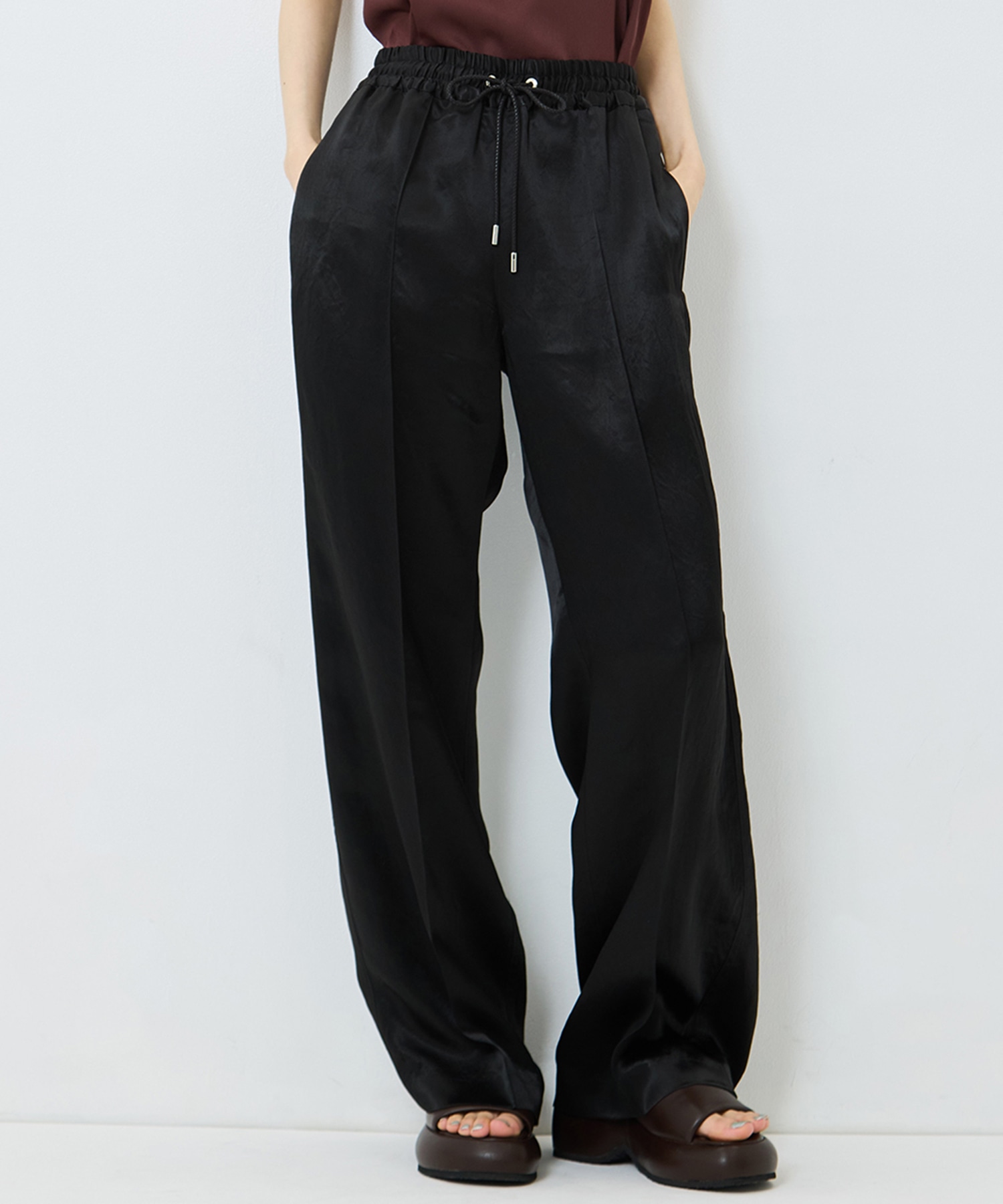 SATIN RELAX PANTS CINOH