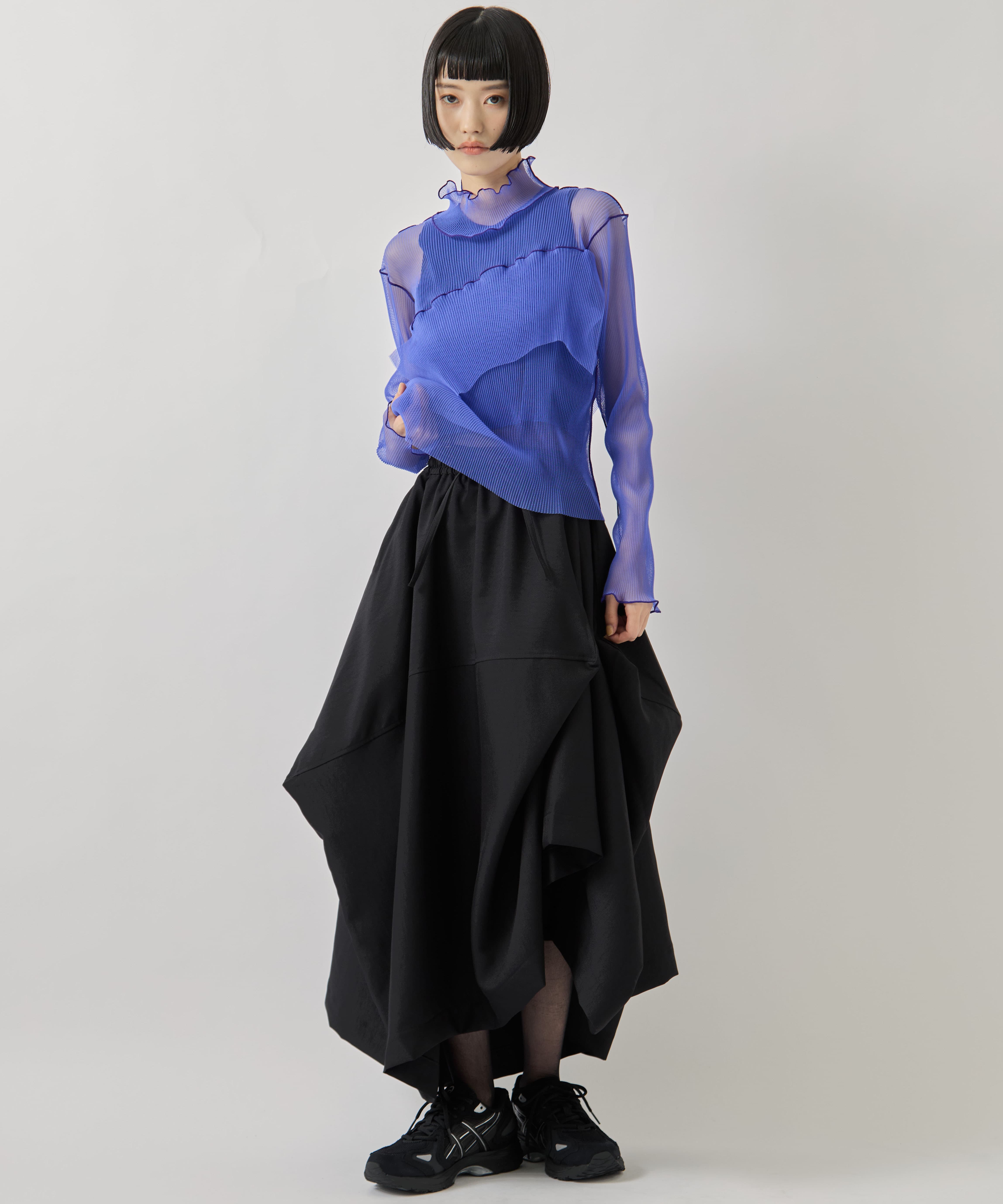 Y3-S26-0000-205/W_SU SKIRT BLACK(バルーンSK) Y-3