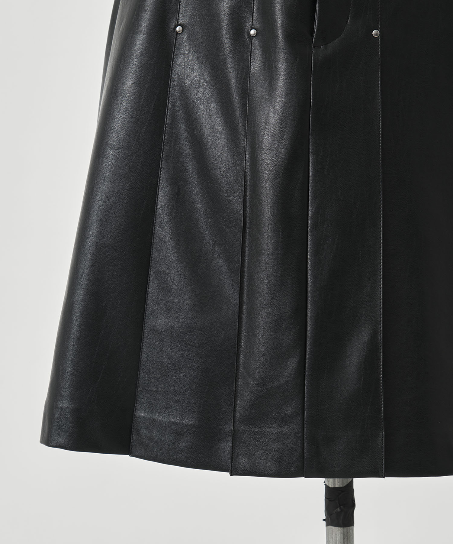 JENNY BOX PLEATED HALF SKIRT AMERI