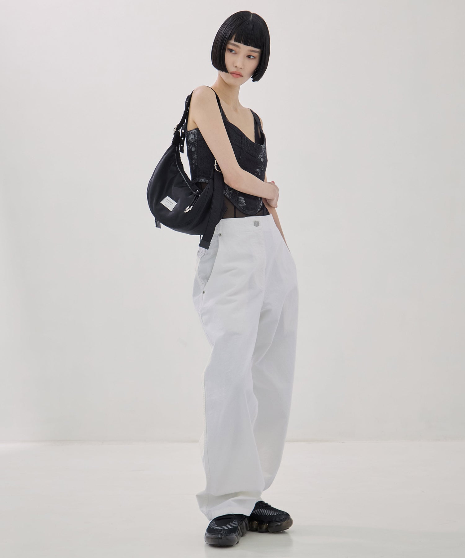 別注nylon moon shoulder bag beautiful people