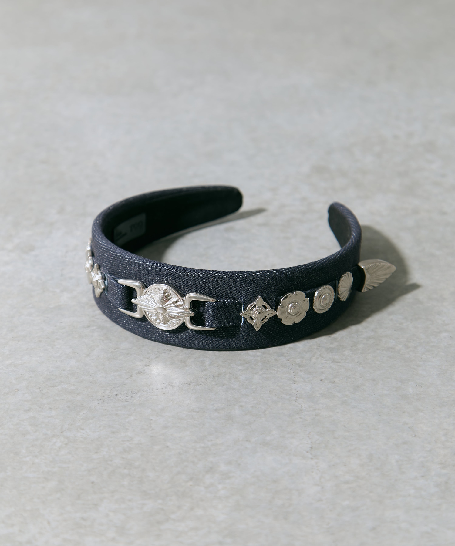 Metal headband TOGA