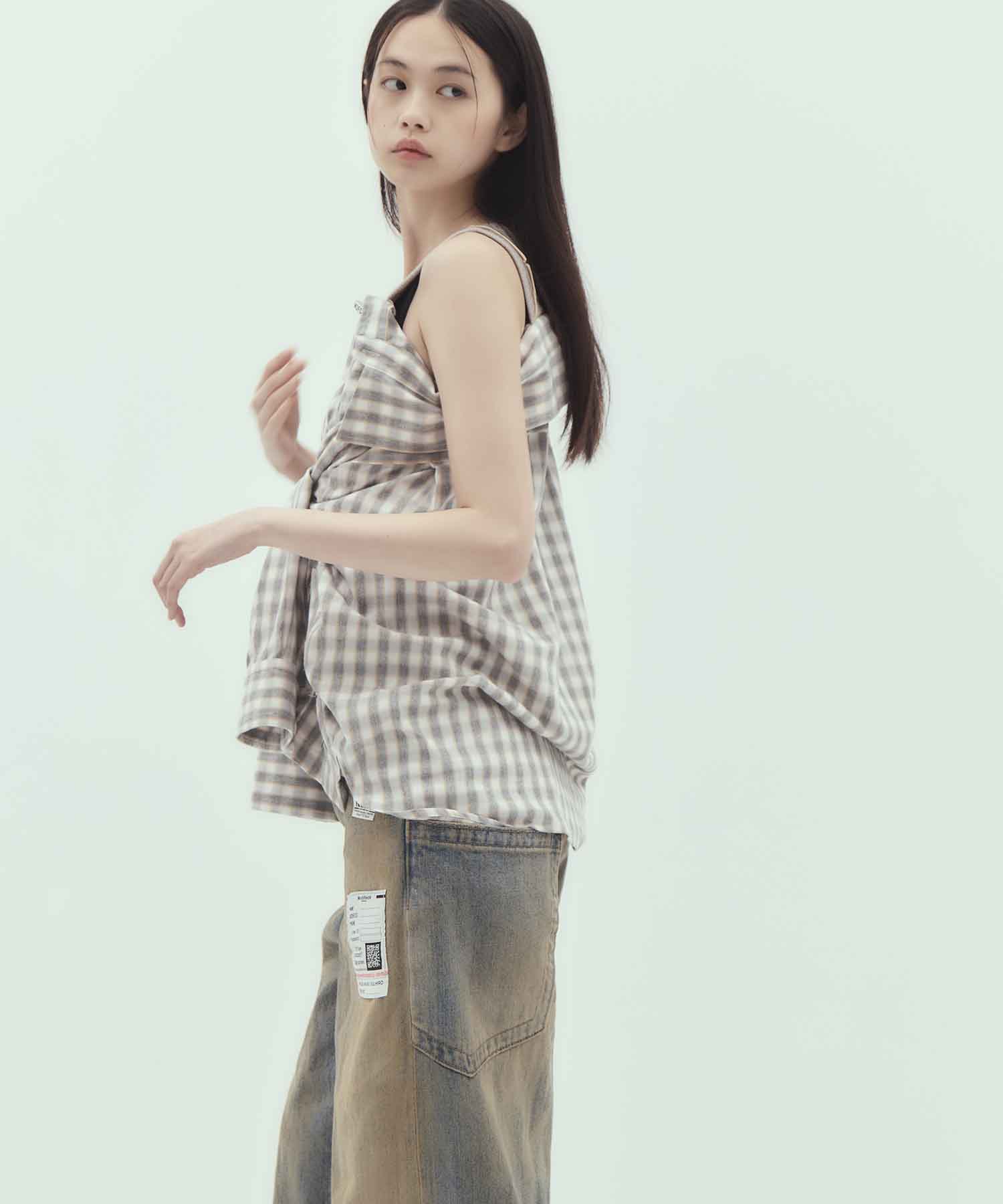 LAYERED STRIPE SHIRTS Maison MIHARA YASUHIRO