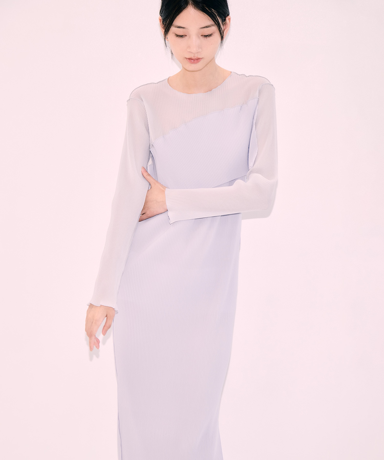 別注 SHEER DOCKING DRESS kotohayokozawa