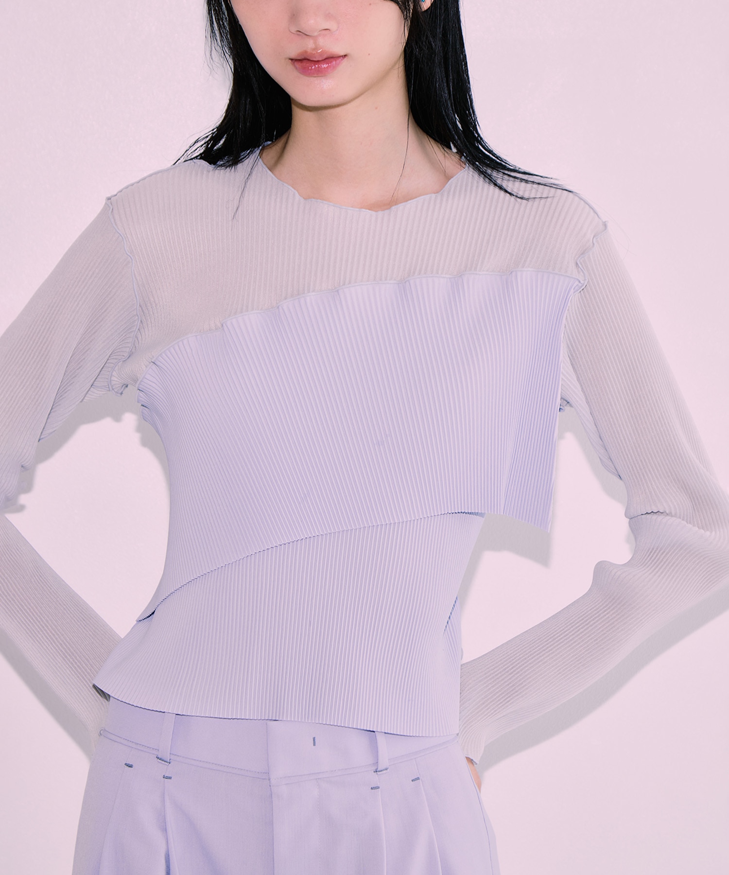 別注 SHEER DOCKING CREW TOPS kotohayokozawa