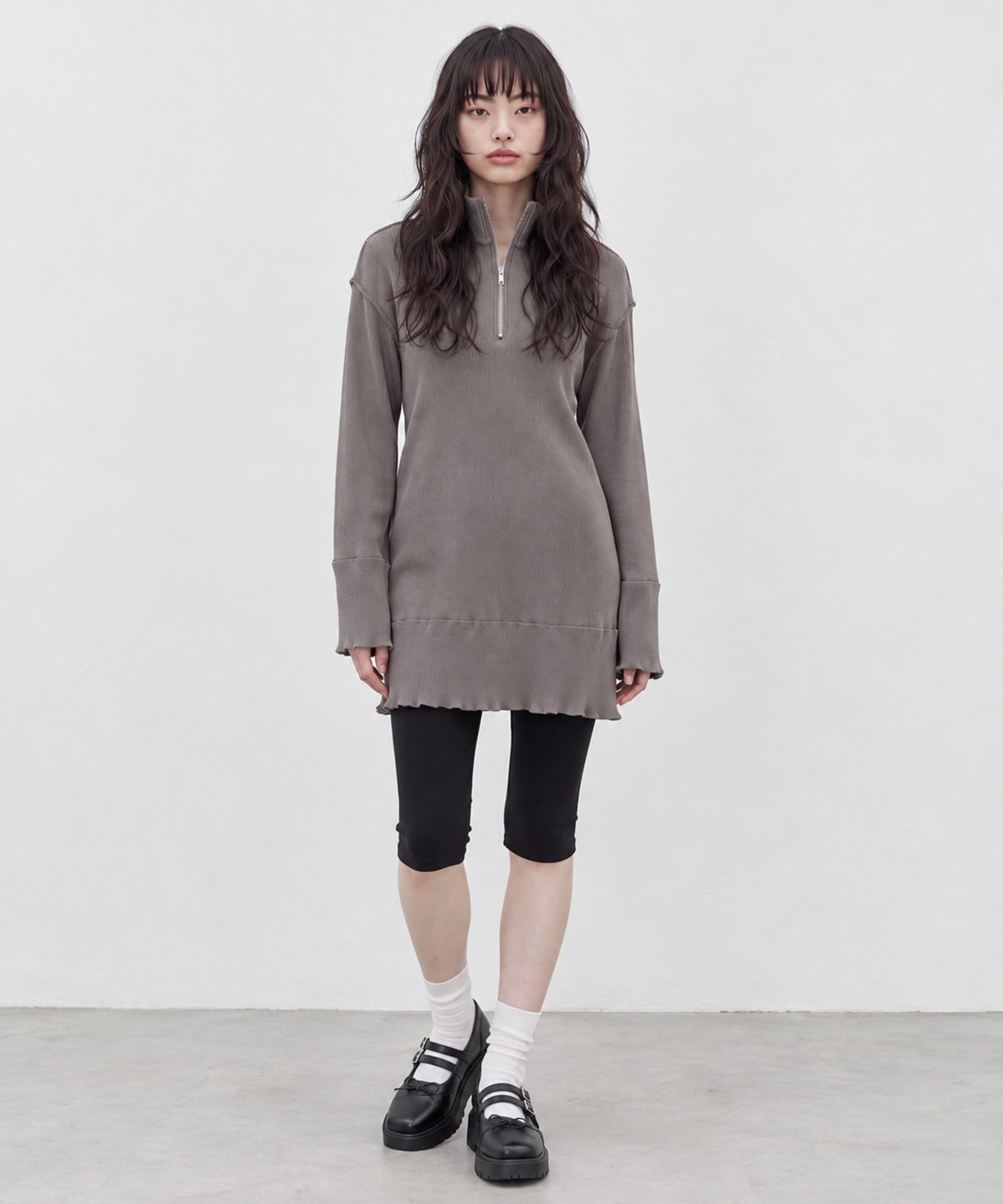 別注 CRISP ZIP MINI ONE PIECE kotohayokozawa