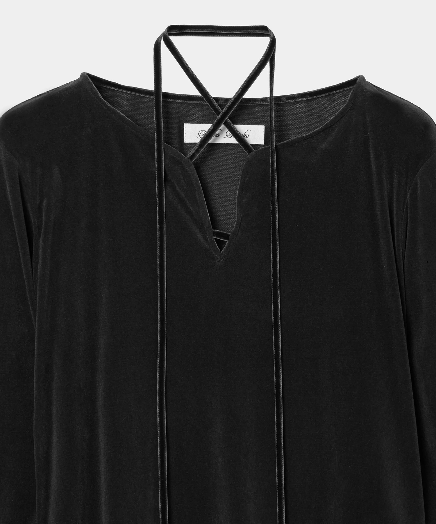 flocky tulle pullover tanakadaisuke