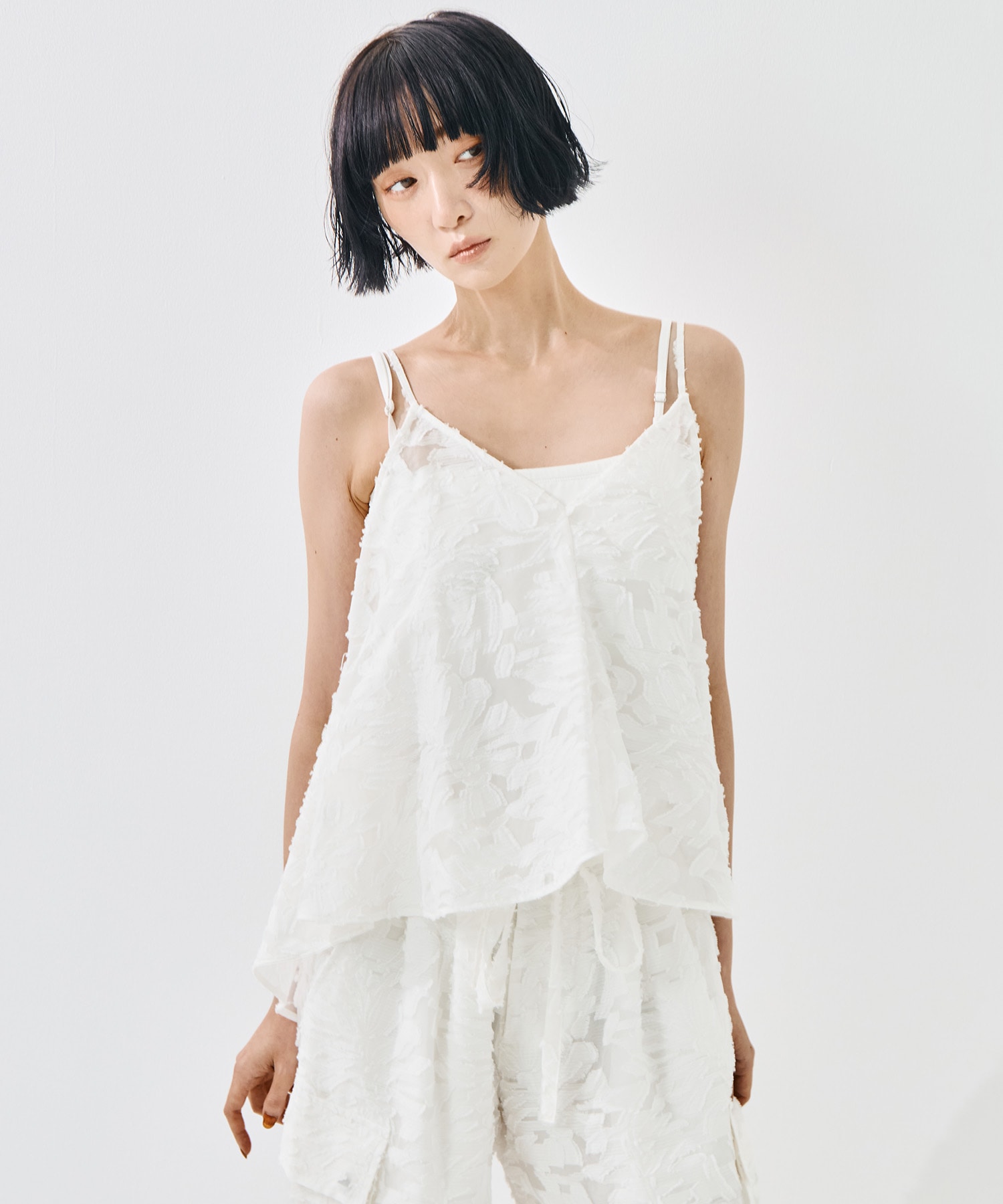 別注 立体ジャガードCAMISOLE TAAKK