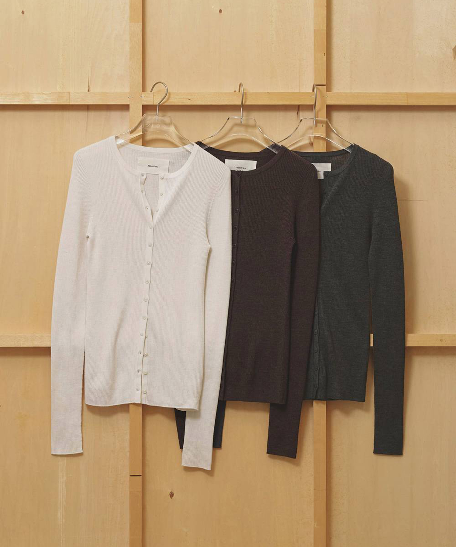 Silkwool Knit Cardigan TODAYFUL