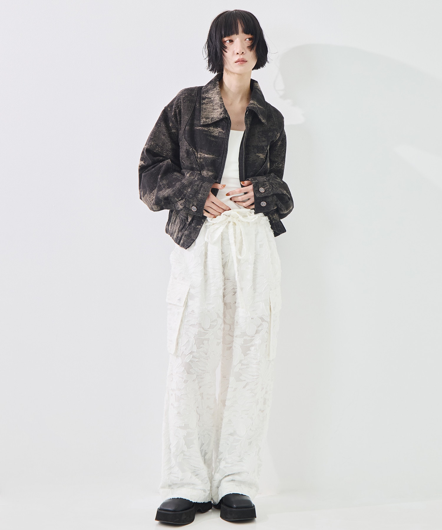 DENIM BLOUSON TAAKK