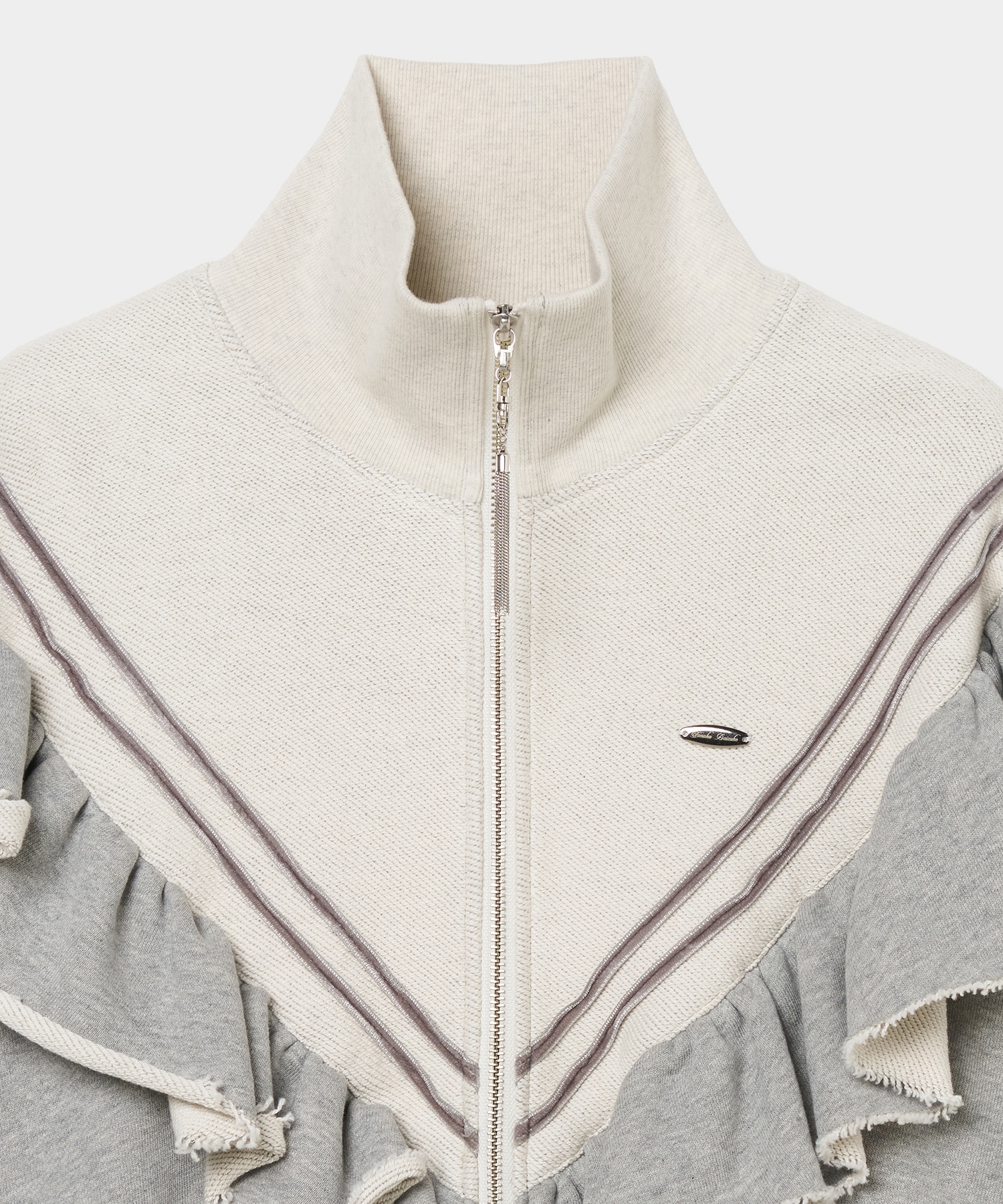 Frill Jersey Track Jacket tanakadaisuke