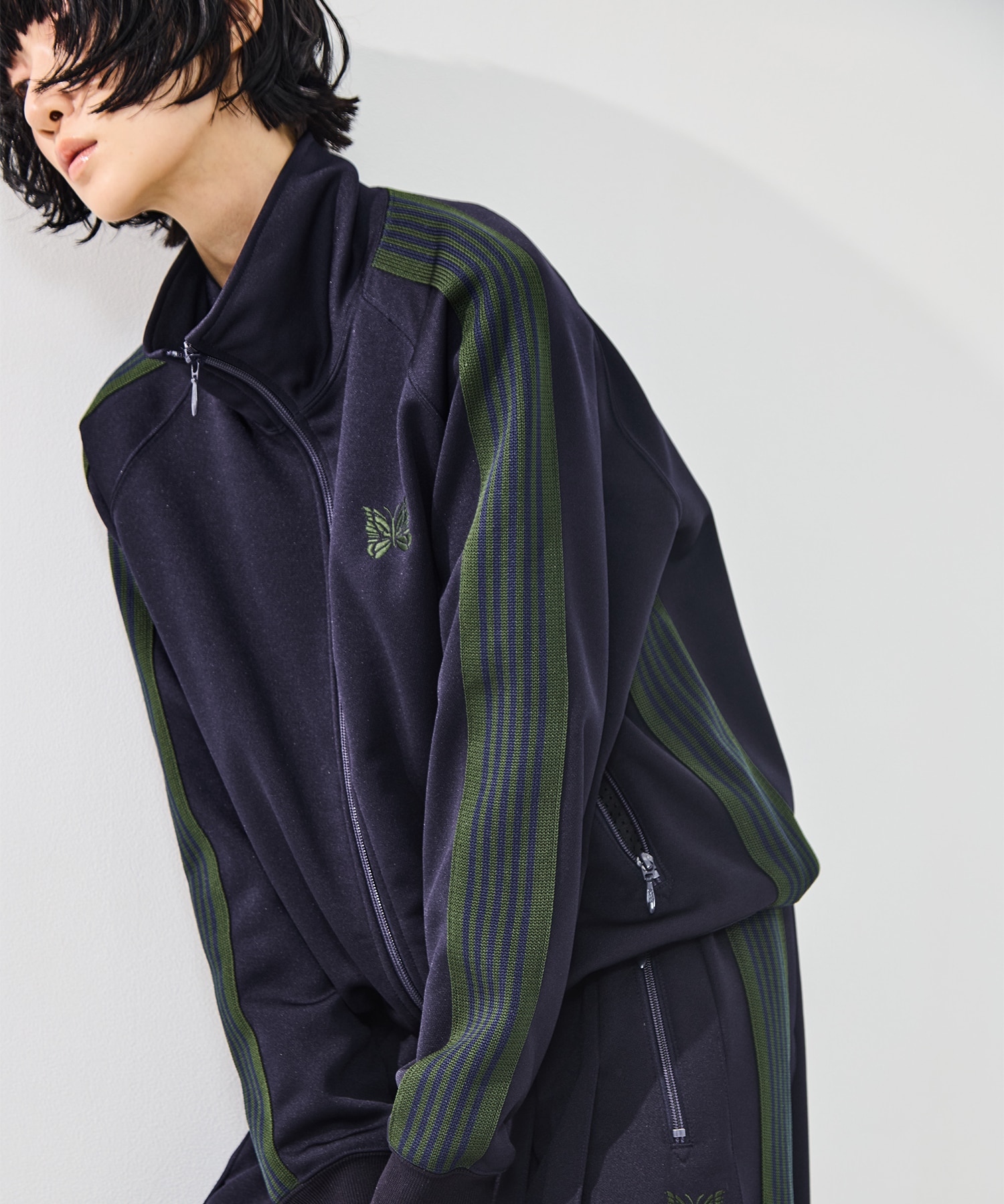 Track Jacket Poly smooth Needles