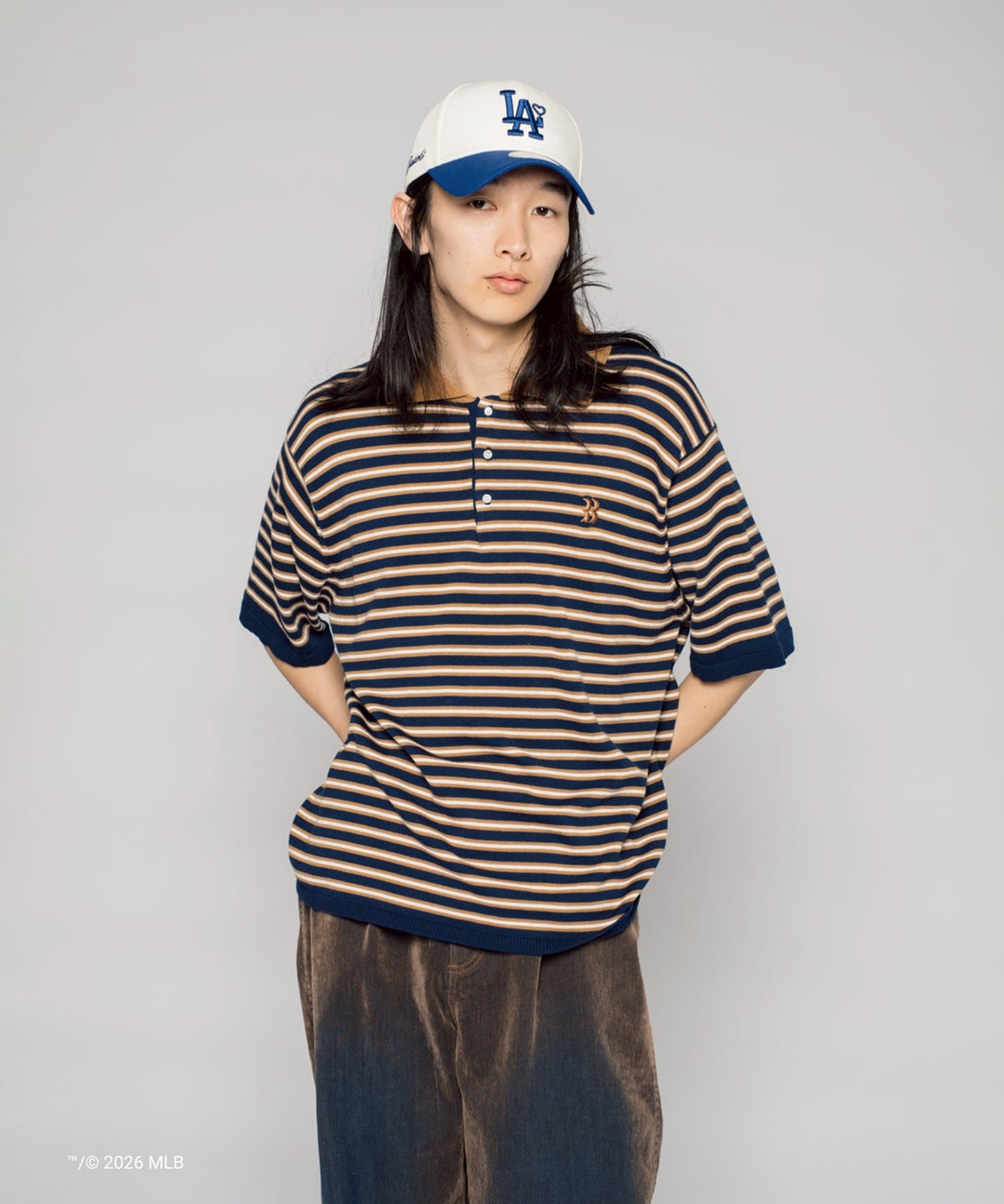 x Newera Dodgers CapWHT BASICKS