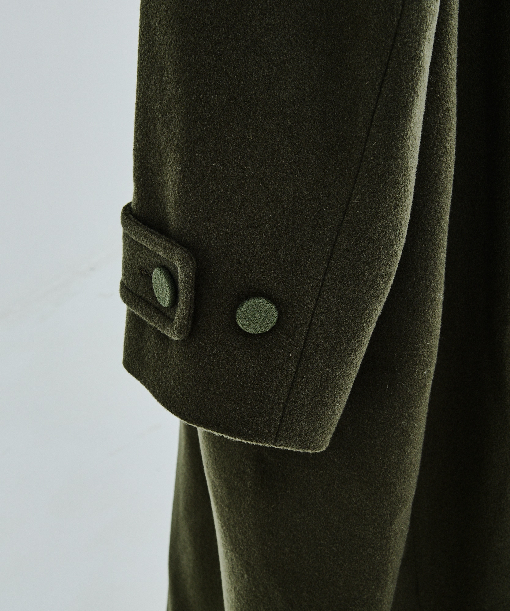 Cording Embroidery Duffle Coat Mame Kurogouchi