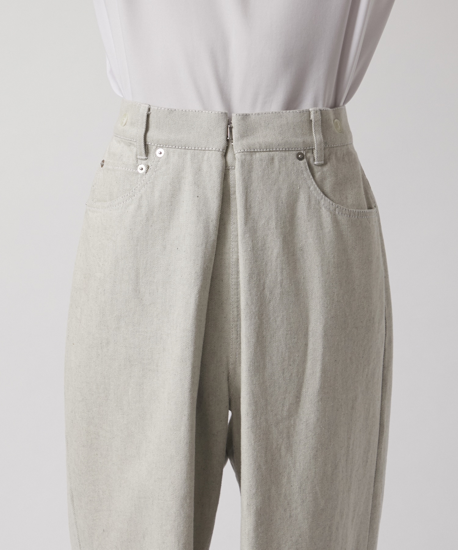 Front Tucked Pants Nomat