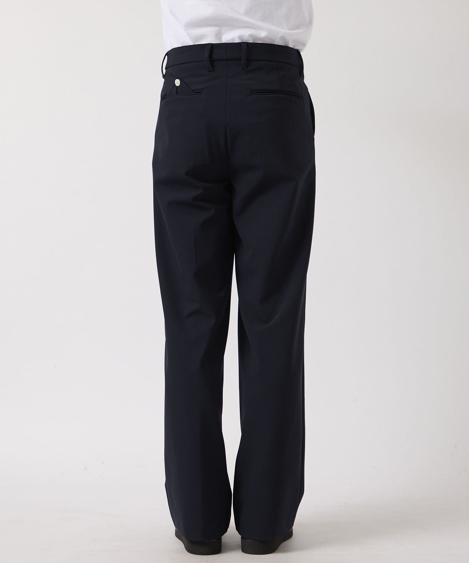 STRETCH WIDE SLACKS Midorikawa