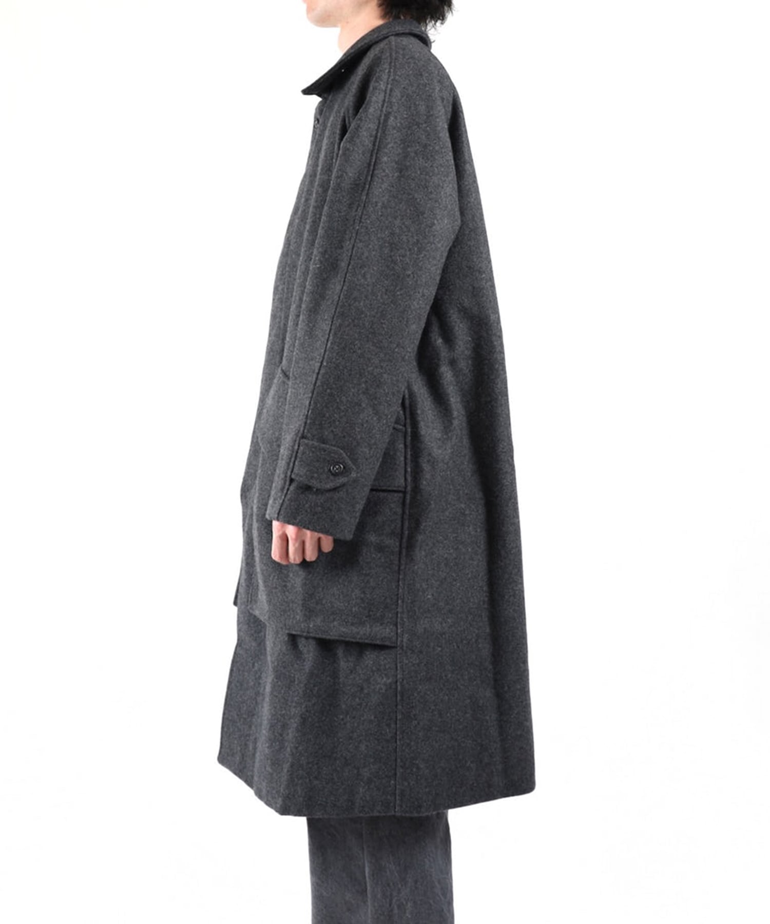 MELTON TRENCH COAT JieDa