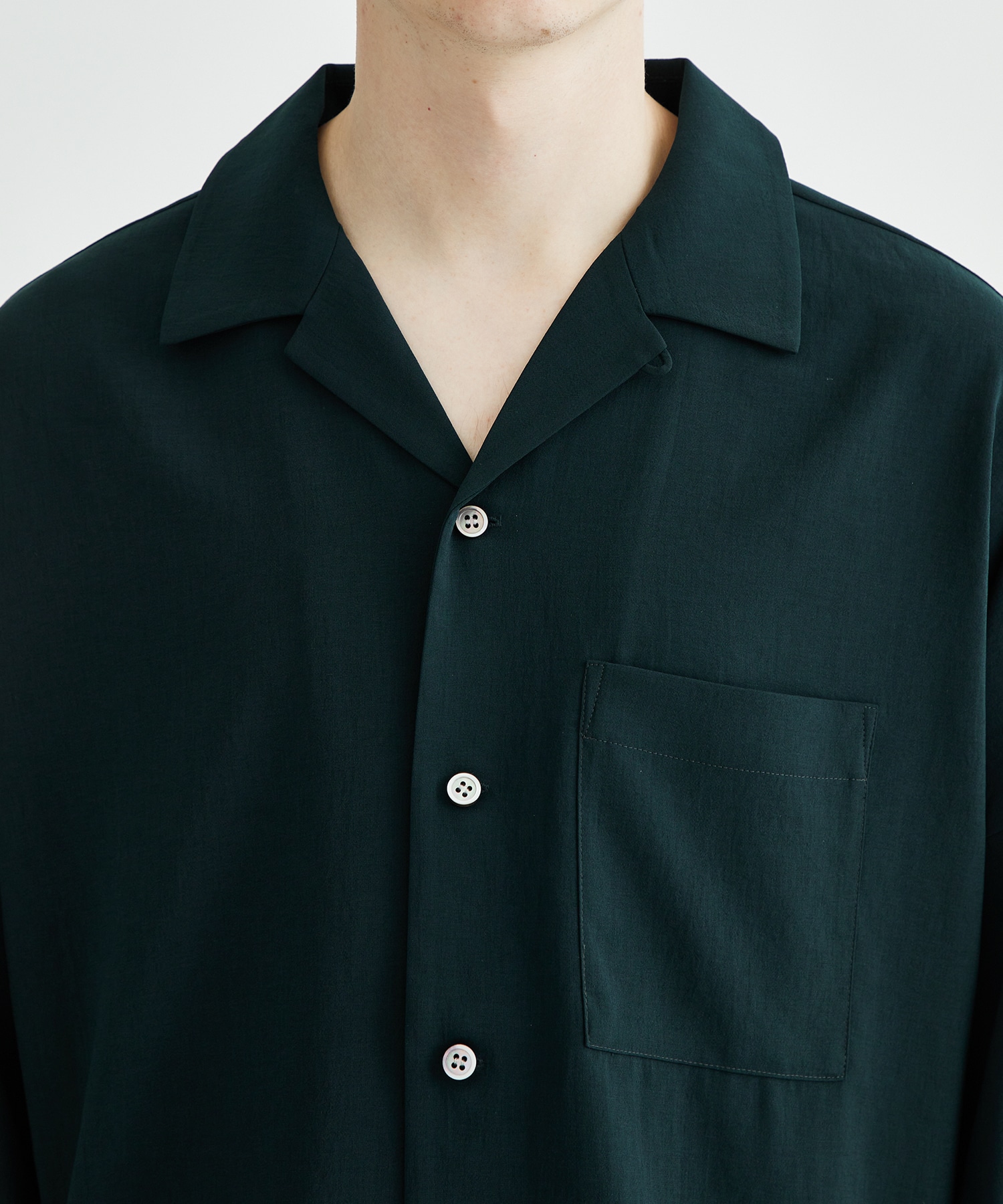 EX.DROP SHOULDER OPEN COLLAR S/S SH ATTACHMENT