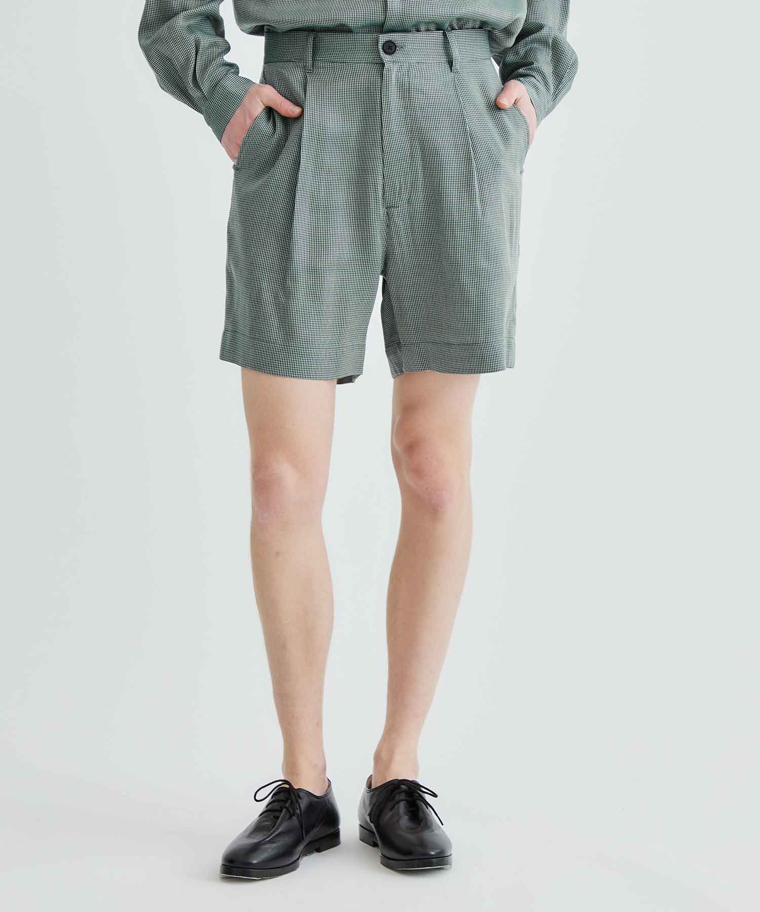 【MATSUFUJI/マツフジ】Dobby Weave Short Trousers
