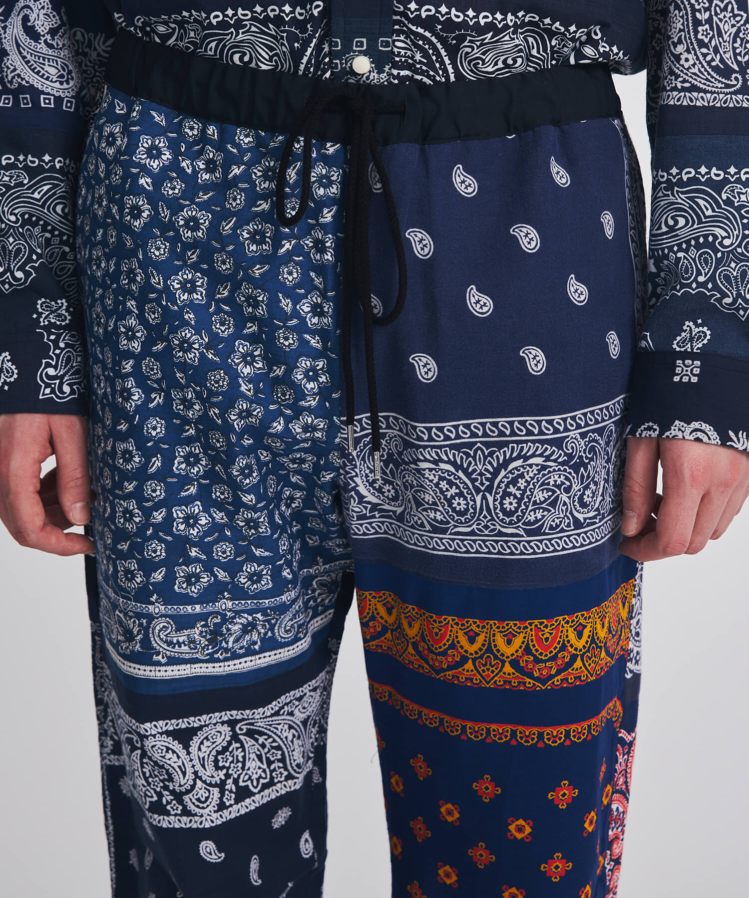 BANDANA PATCHWORK PANTS｜Children of the discordance