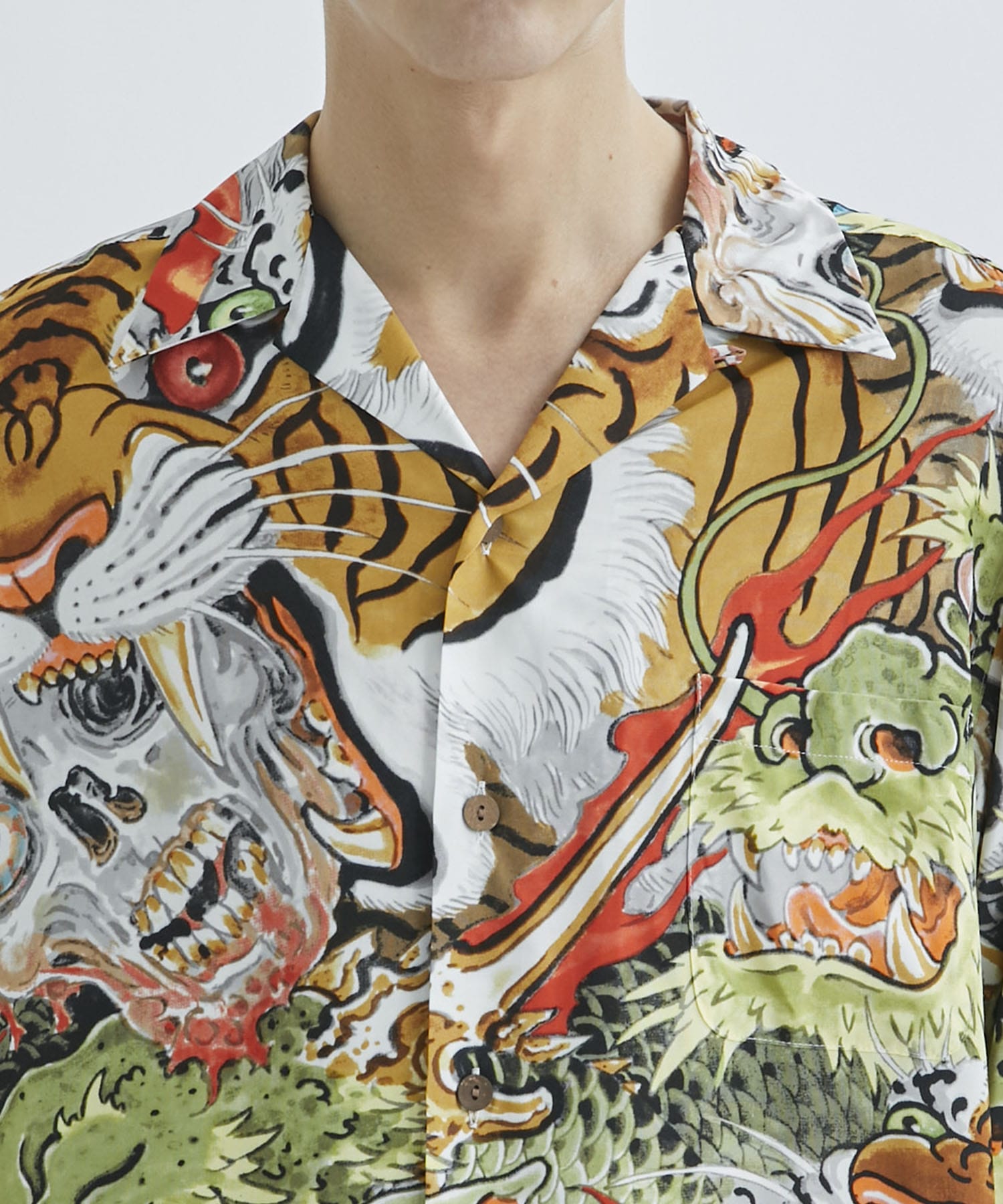 TIM LEHI / HAWAIIAN SHIRT L/S ( TYPE-1 ) WACKO MARIA