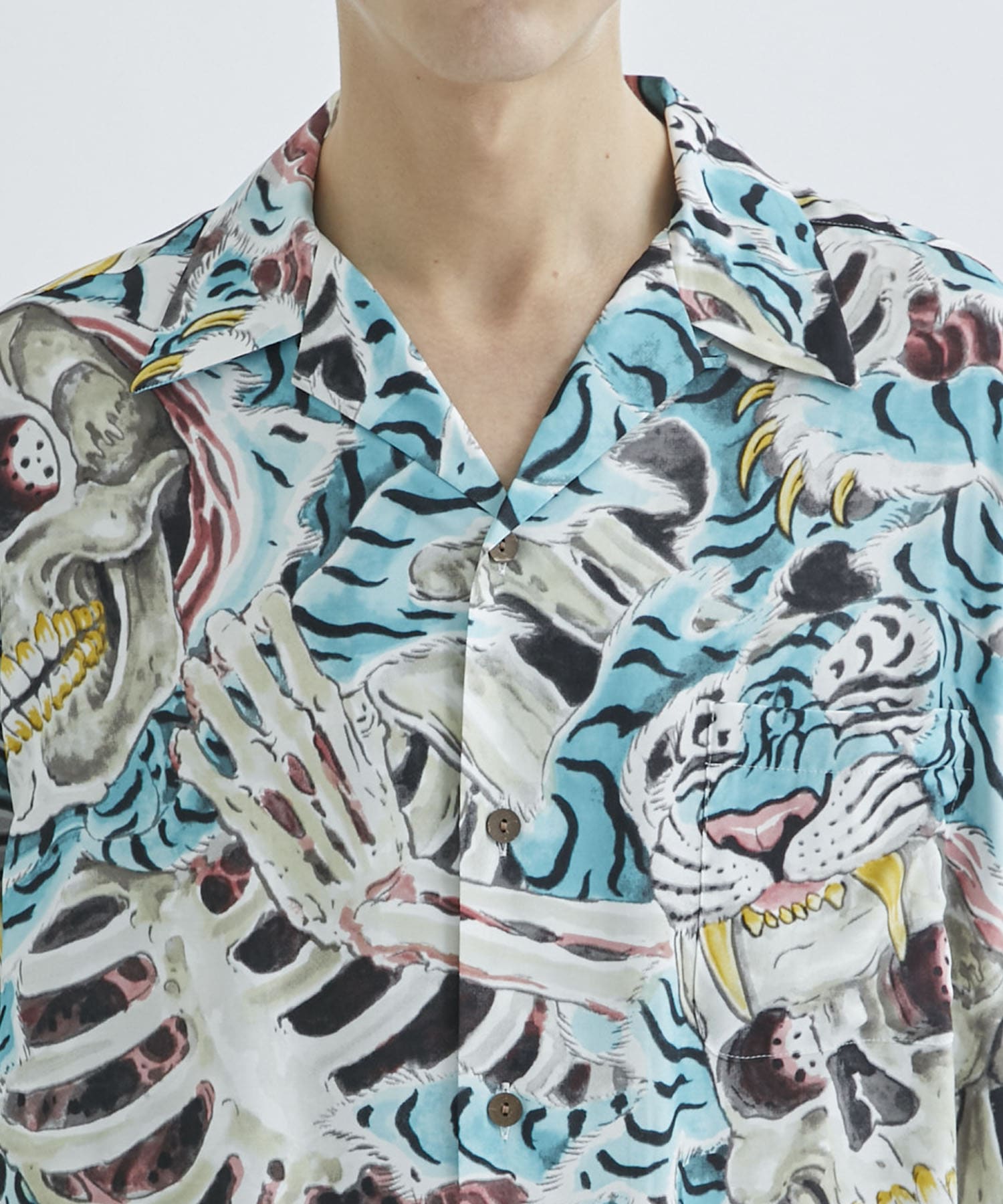 TIM LEHI / HAWAIIAN SHIRT L/S ( TYPE-1 )｜WACKO MARIA