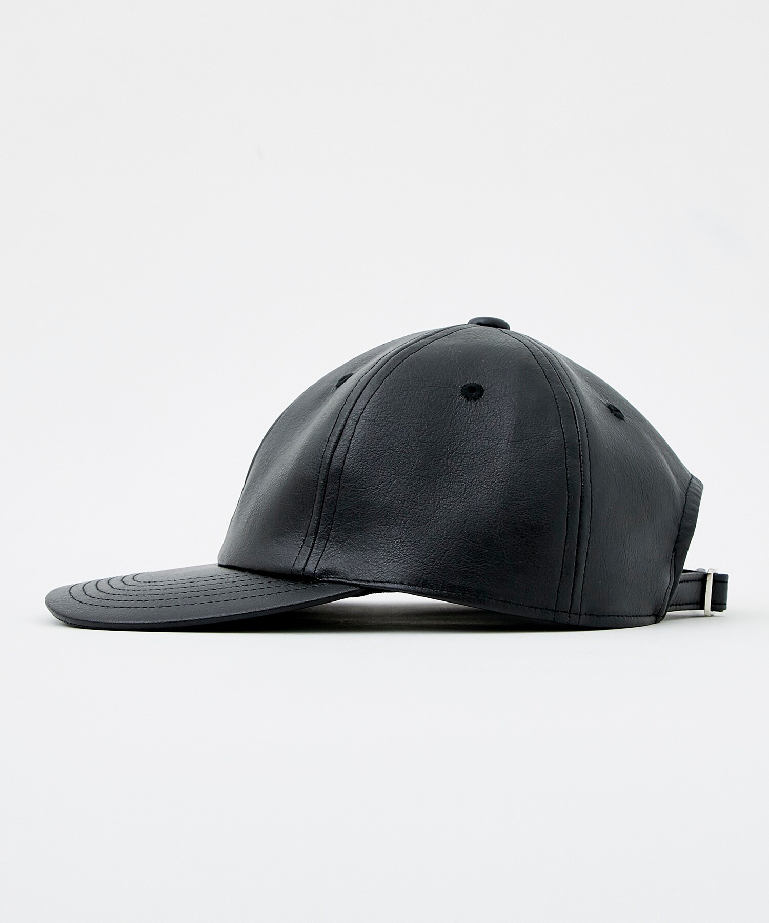 SYNTHETIC LEATHER 6PANEL CAP