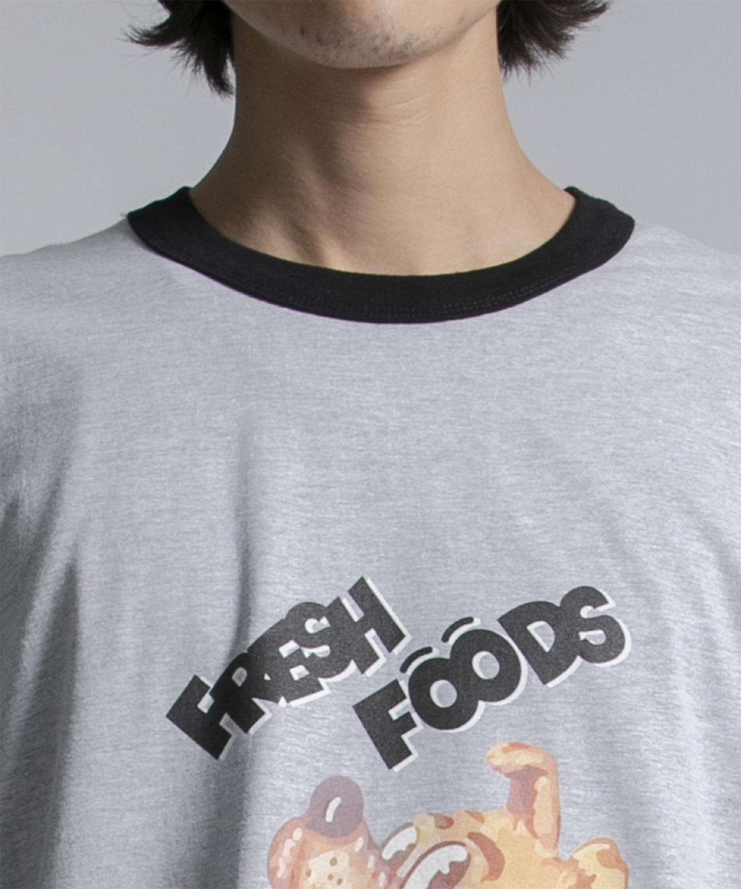 <別注>RINGER PRINT TEE Name.