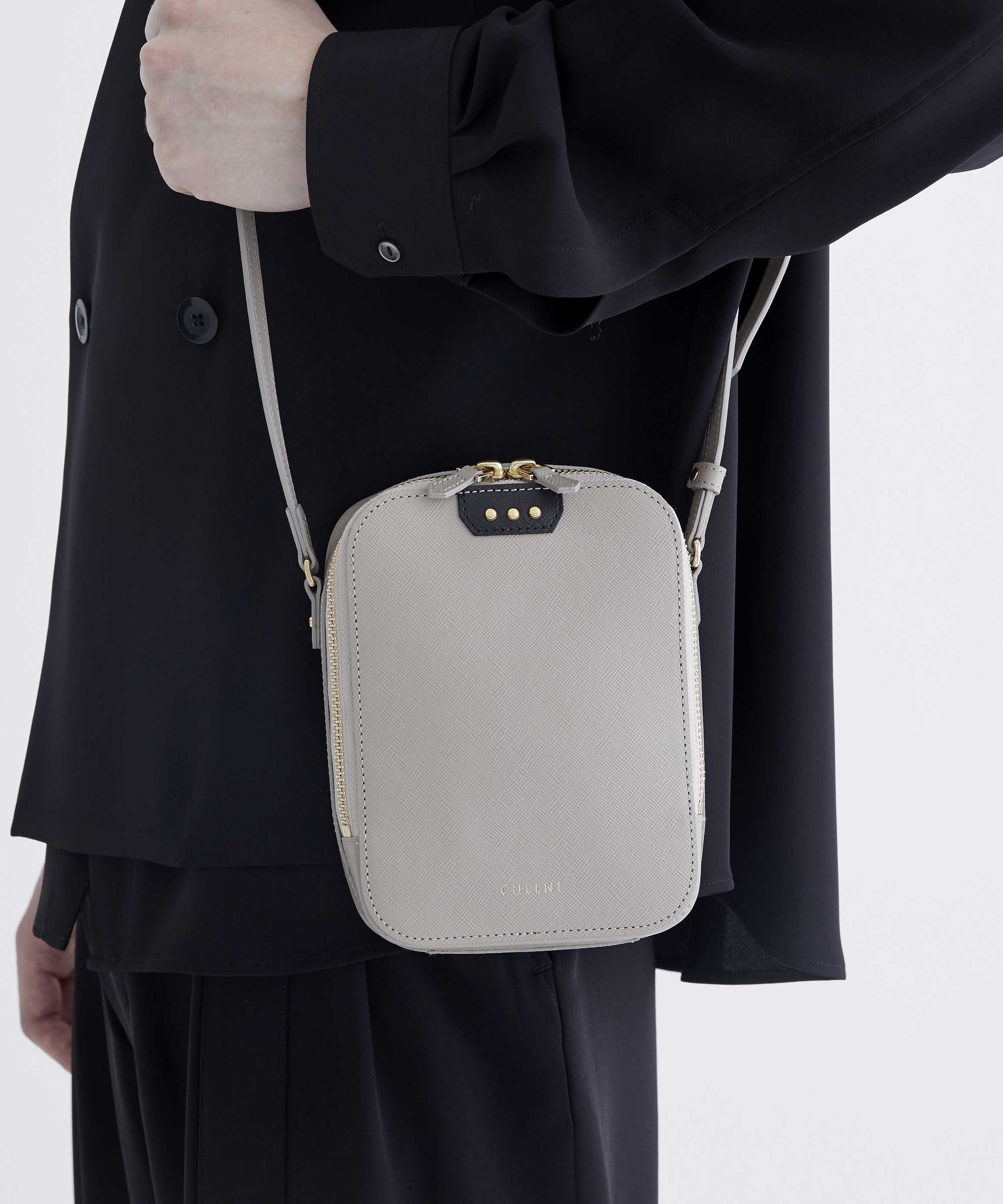 Leather Mini Shoulder Bag｜CULLNI