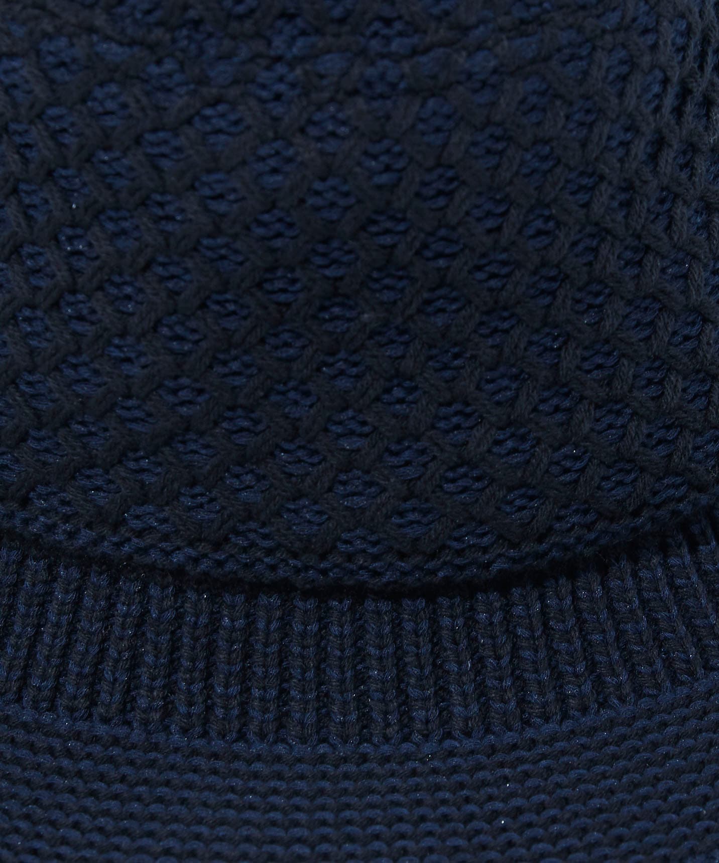 Raven Pattern Knit Hat MATSUFUJI