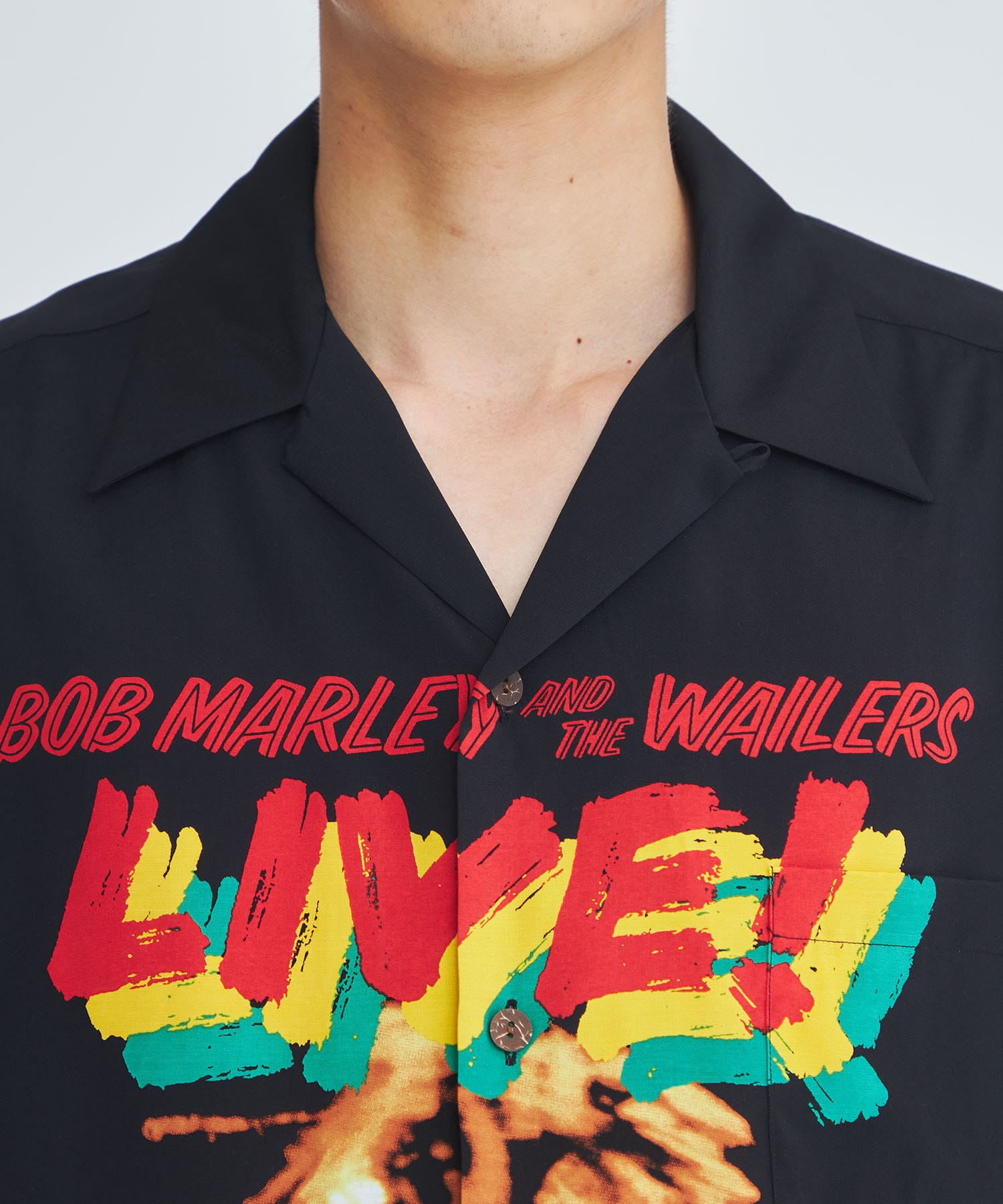 BOB MARLEY / HAWAIIAN SHIRT S/S ( TYPE-1 ) WACKO MARIA