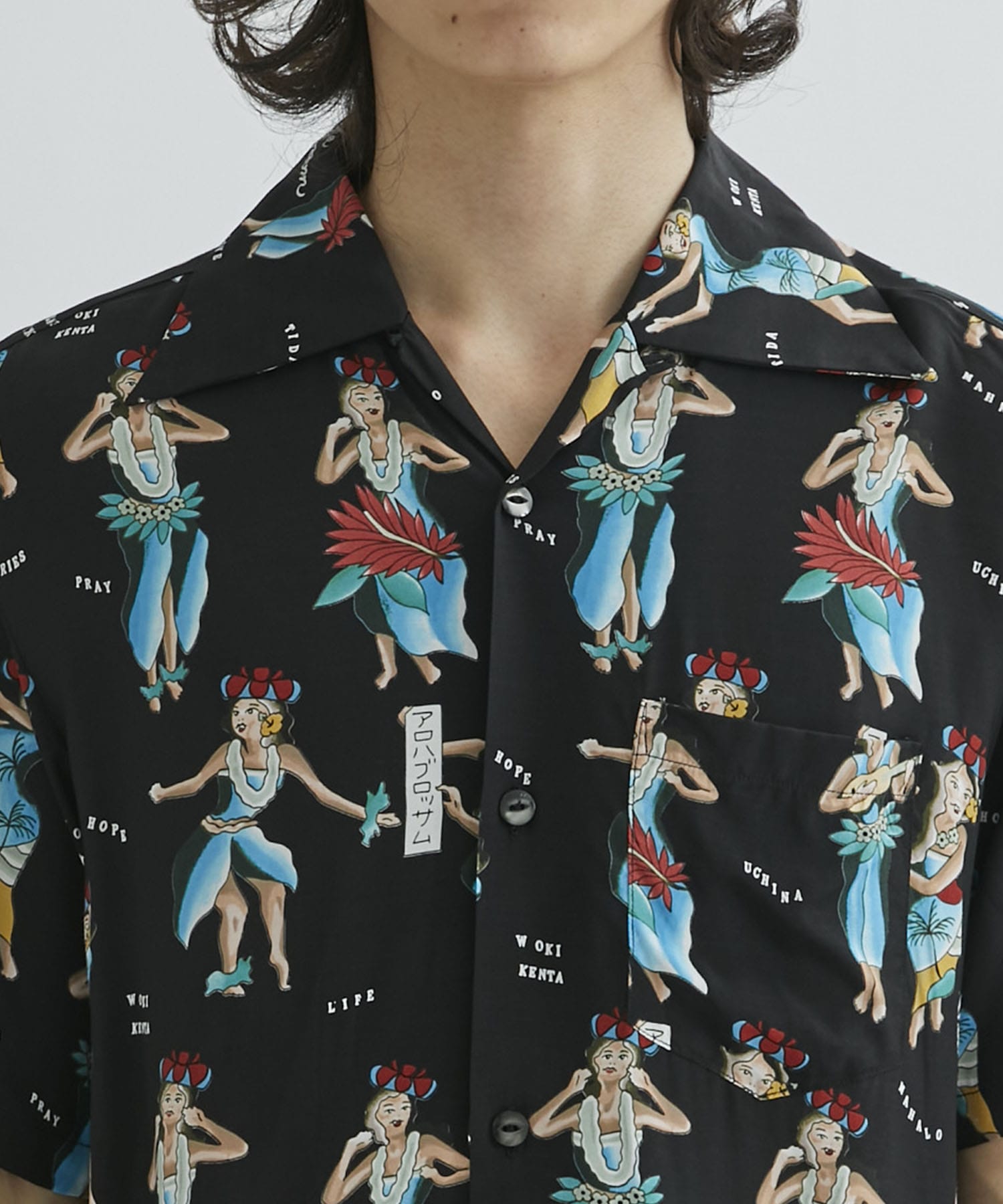 HULA GIRL SHIRTS Aloha Blossom