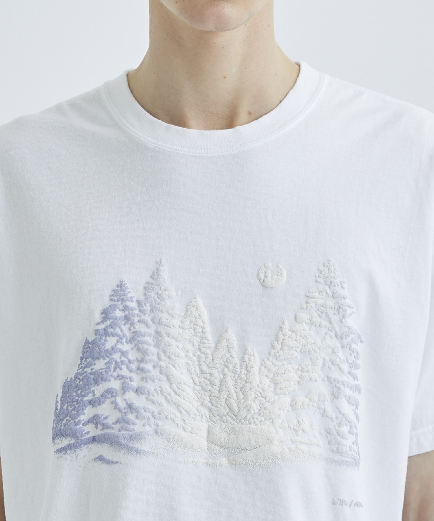 Washed Tshirts Mountain soe