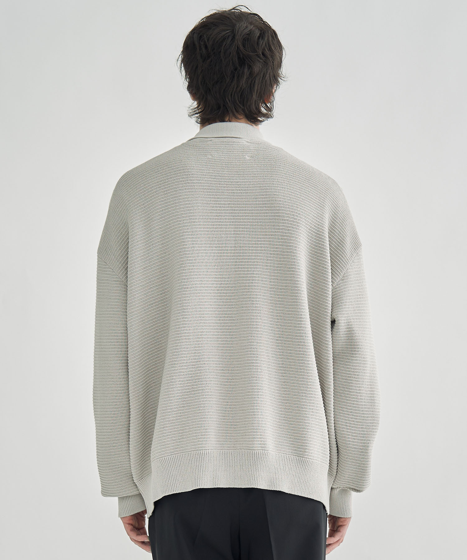 <CITY>ポロカーディガン STUDIOUS