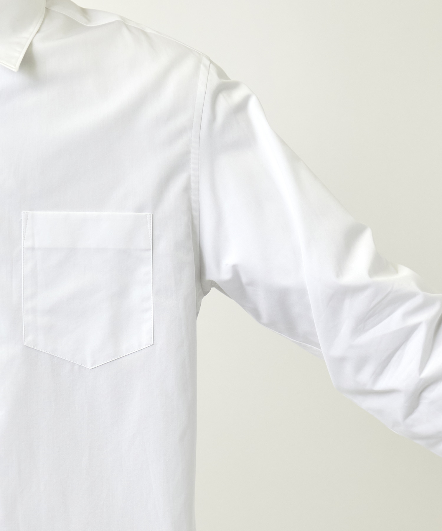 Watteau pleated cotton shirt FUMITO GANRYU