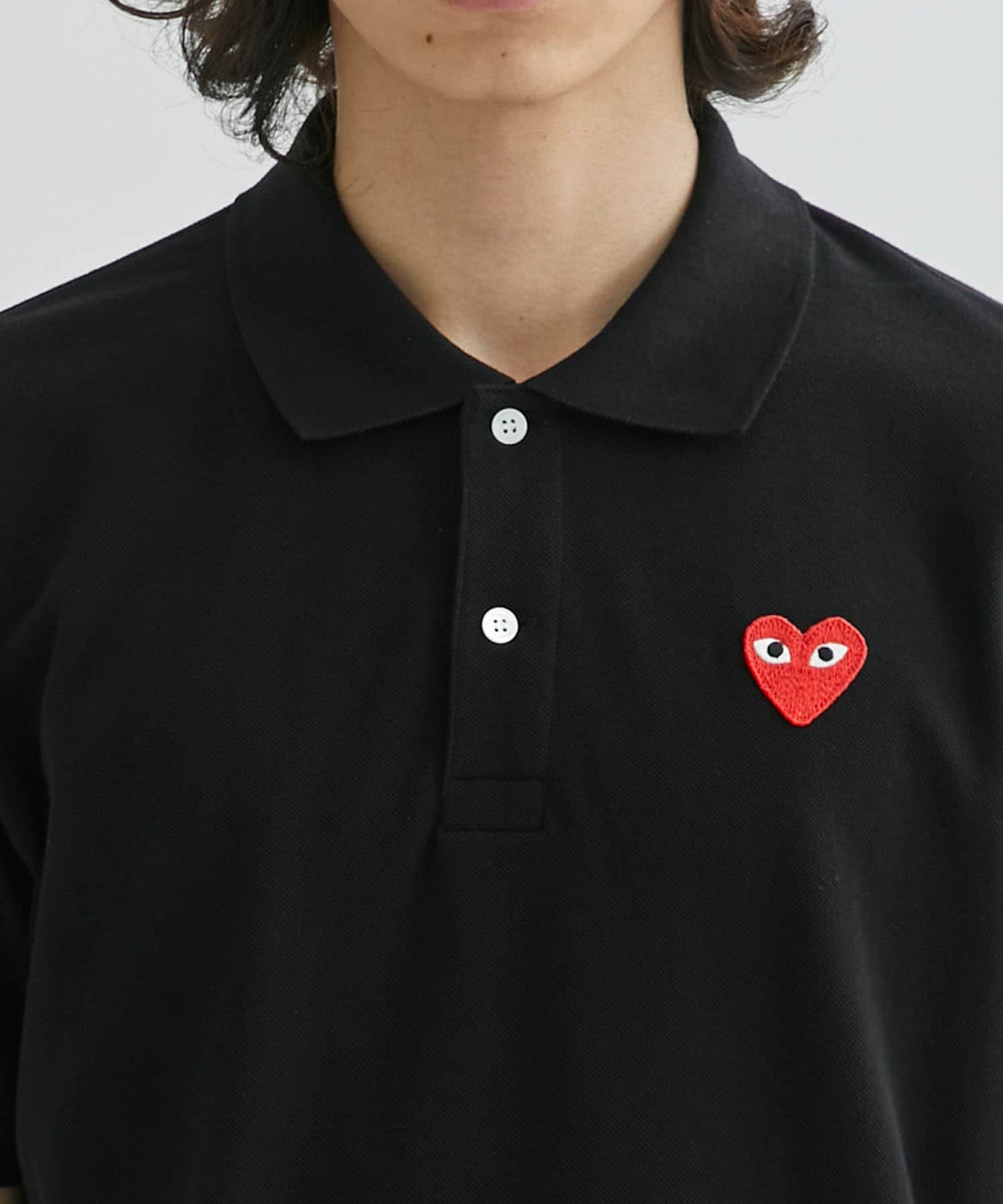 PLAY POLO SHIRT PLAY COMME des GARCONS