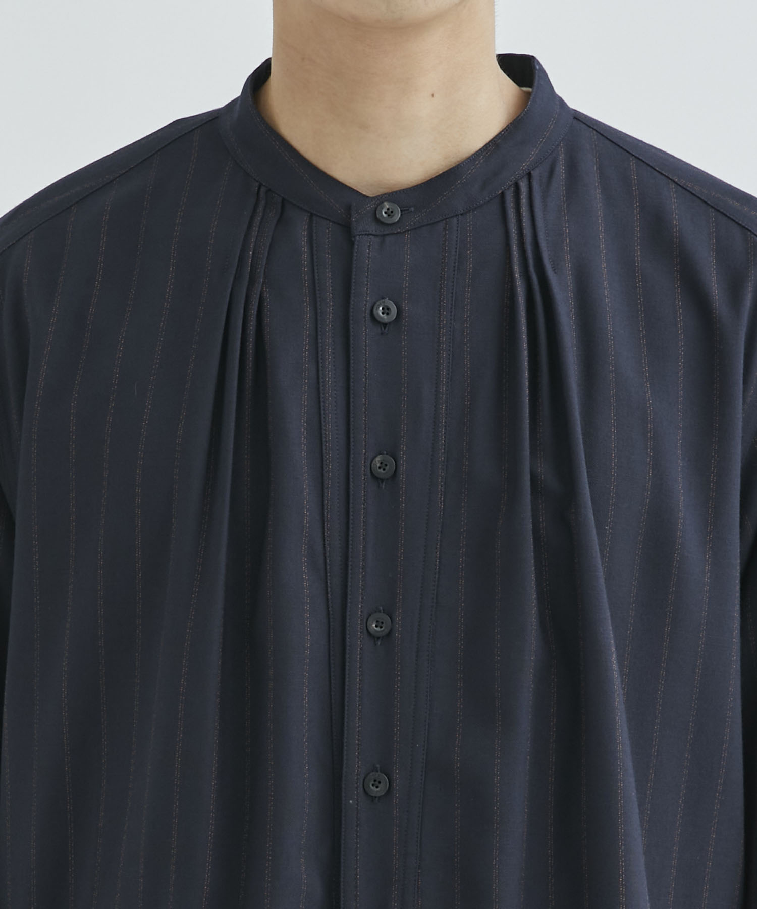 PULL OVER GATHER SHIRT｜IRENISA