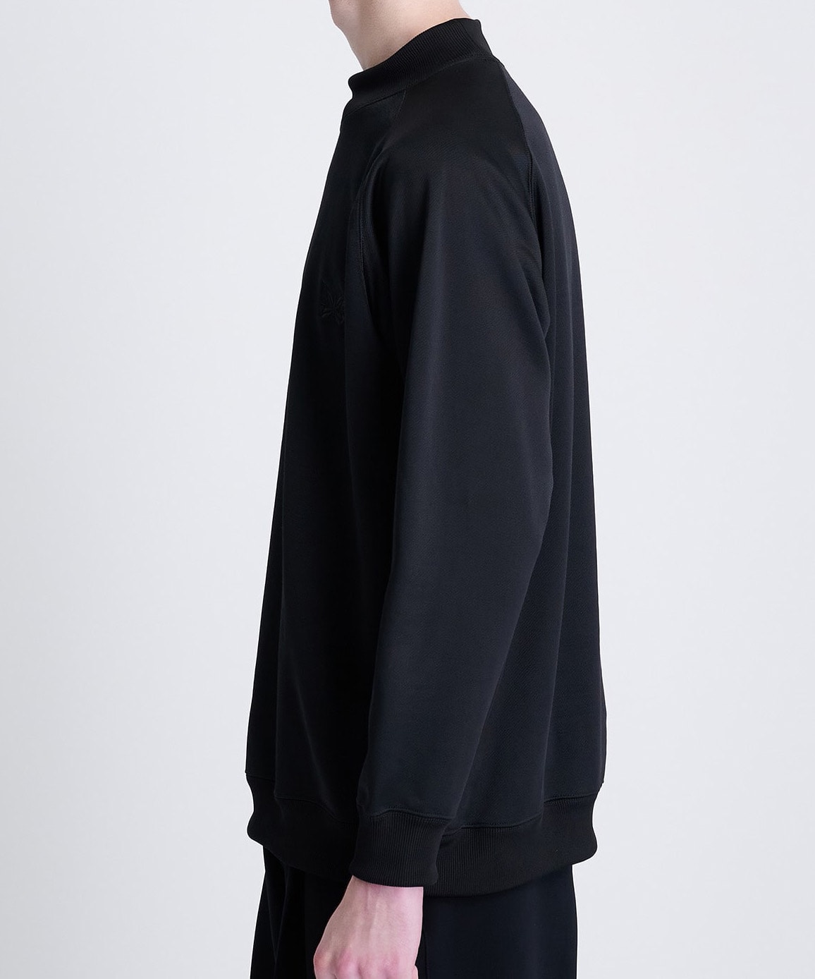 L/S Mock Neck Tee - C/PE Bright Jersey NEEDLES