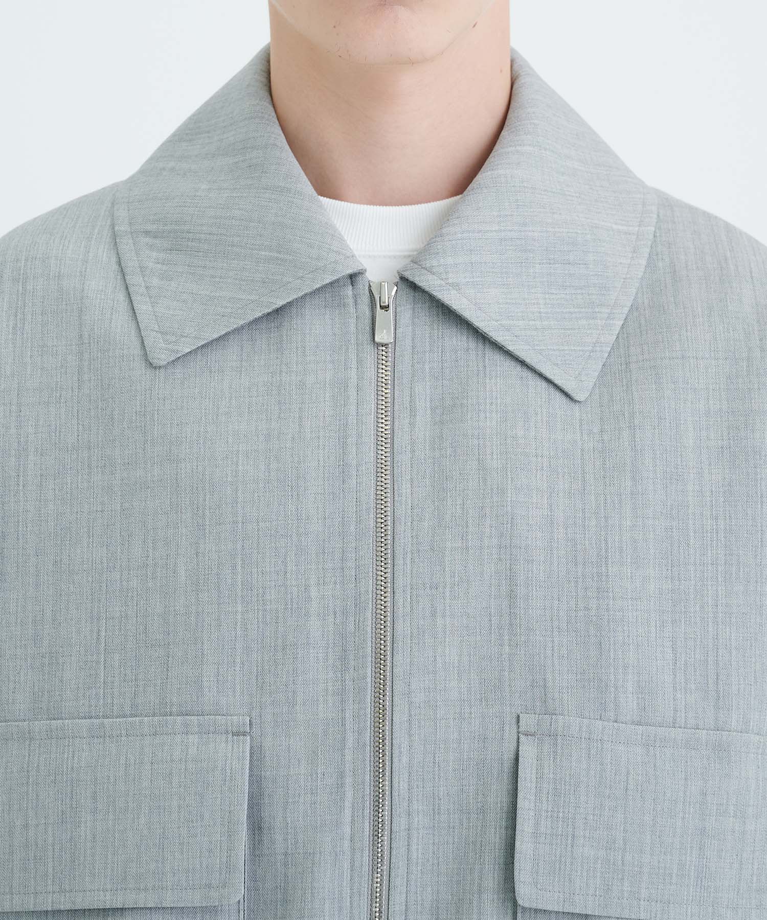 2 way wool blouson | FUMITO GANRYU