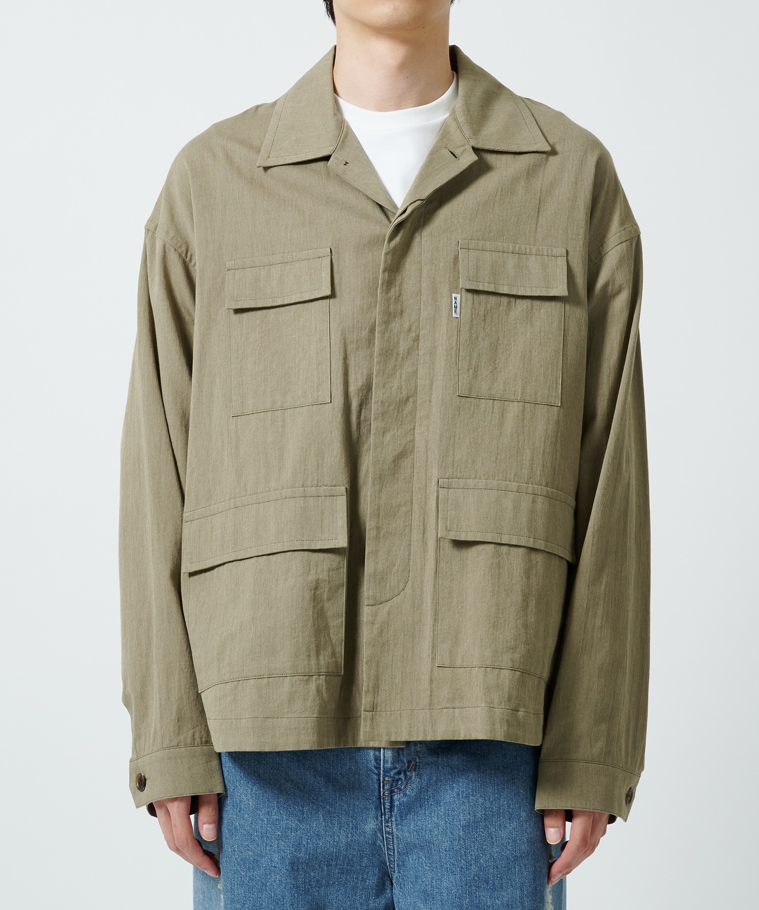 STRIPE BDU SHIRT JACKET Name.