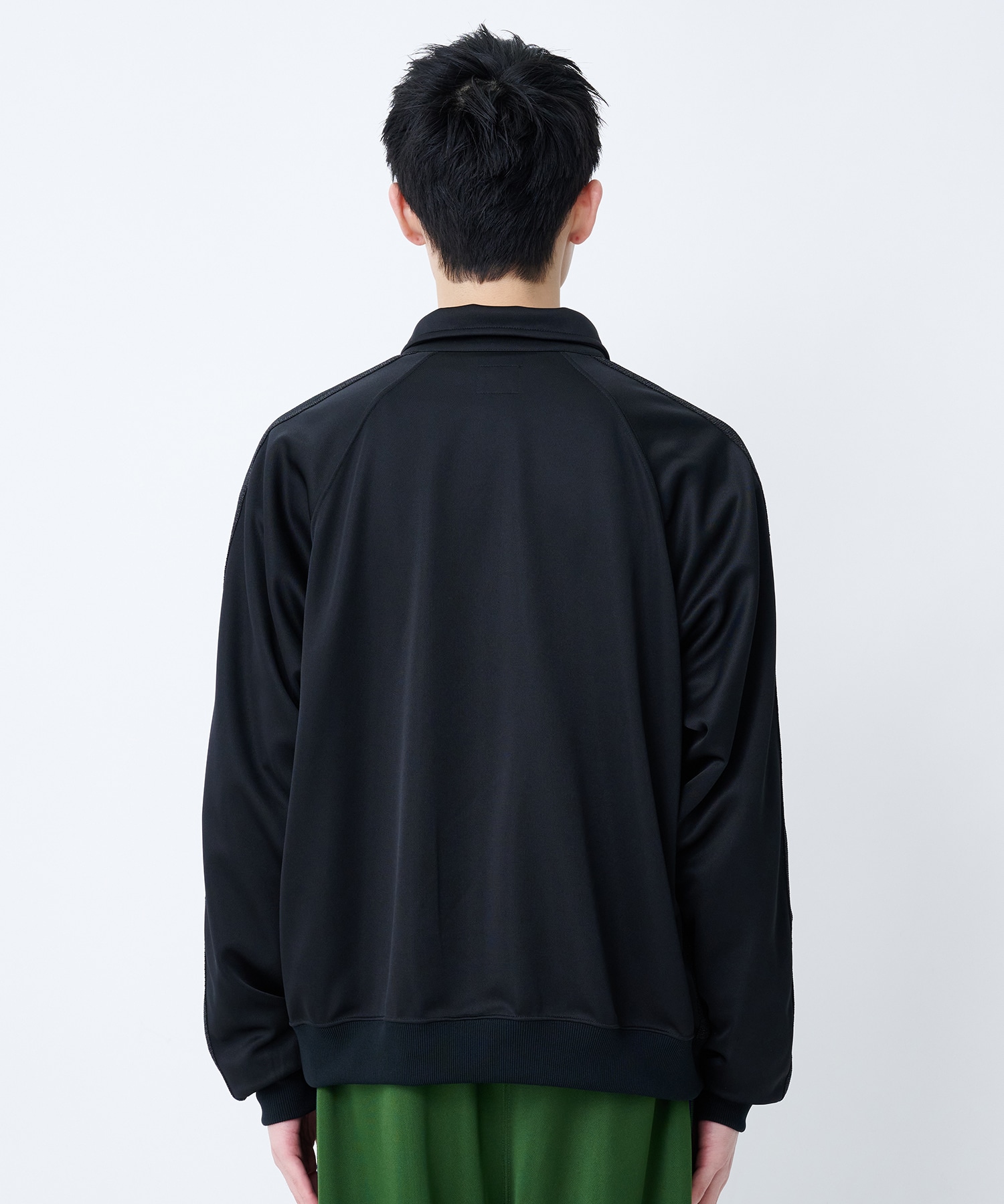 別注〉Track Shirt - Poly Smooth | NEEDLES