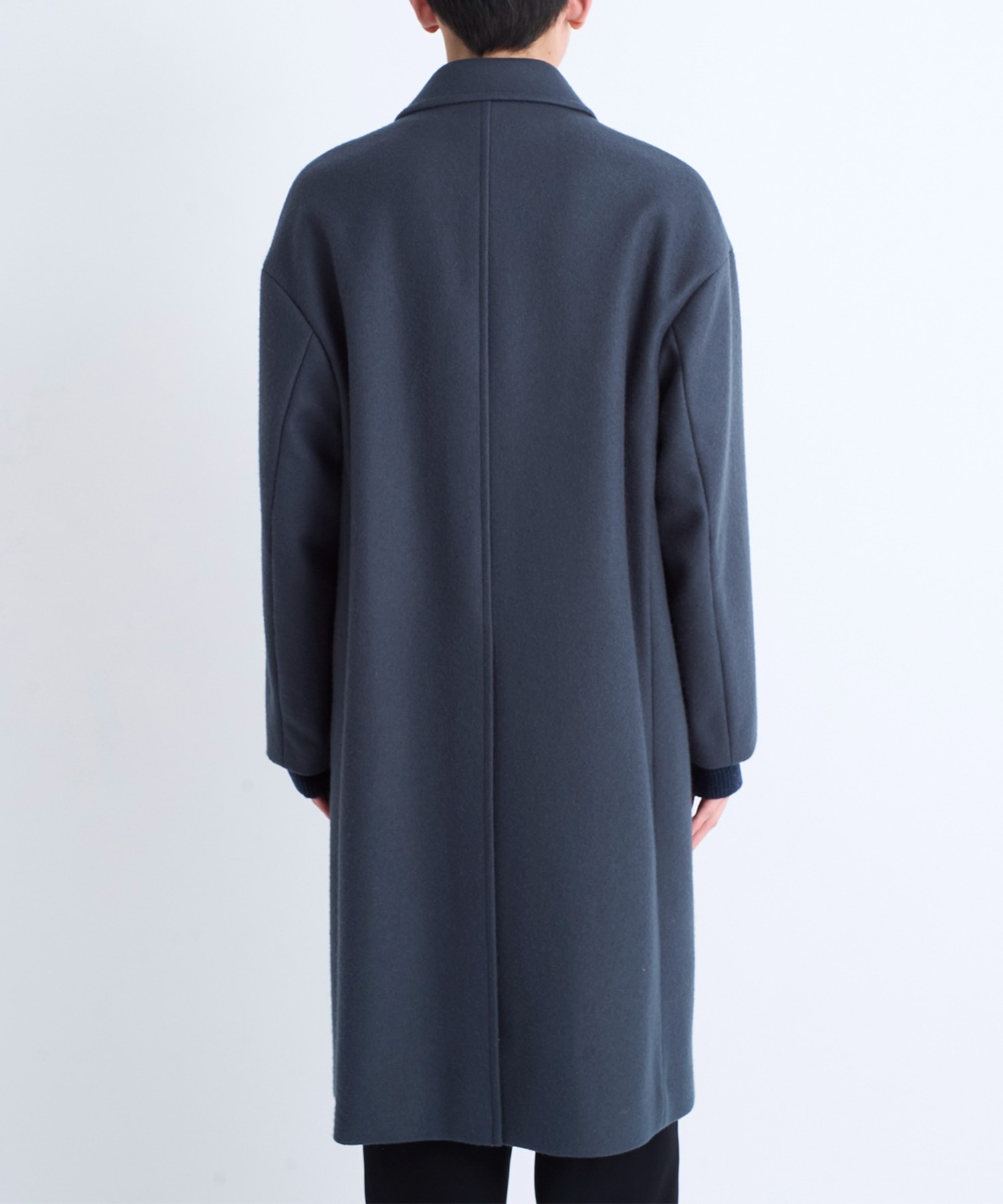 Cashmere wool ステンカラーコート | STUDIOUS