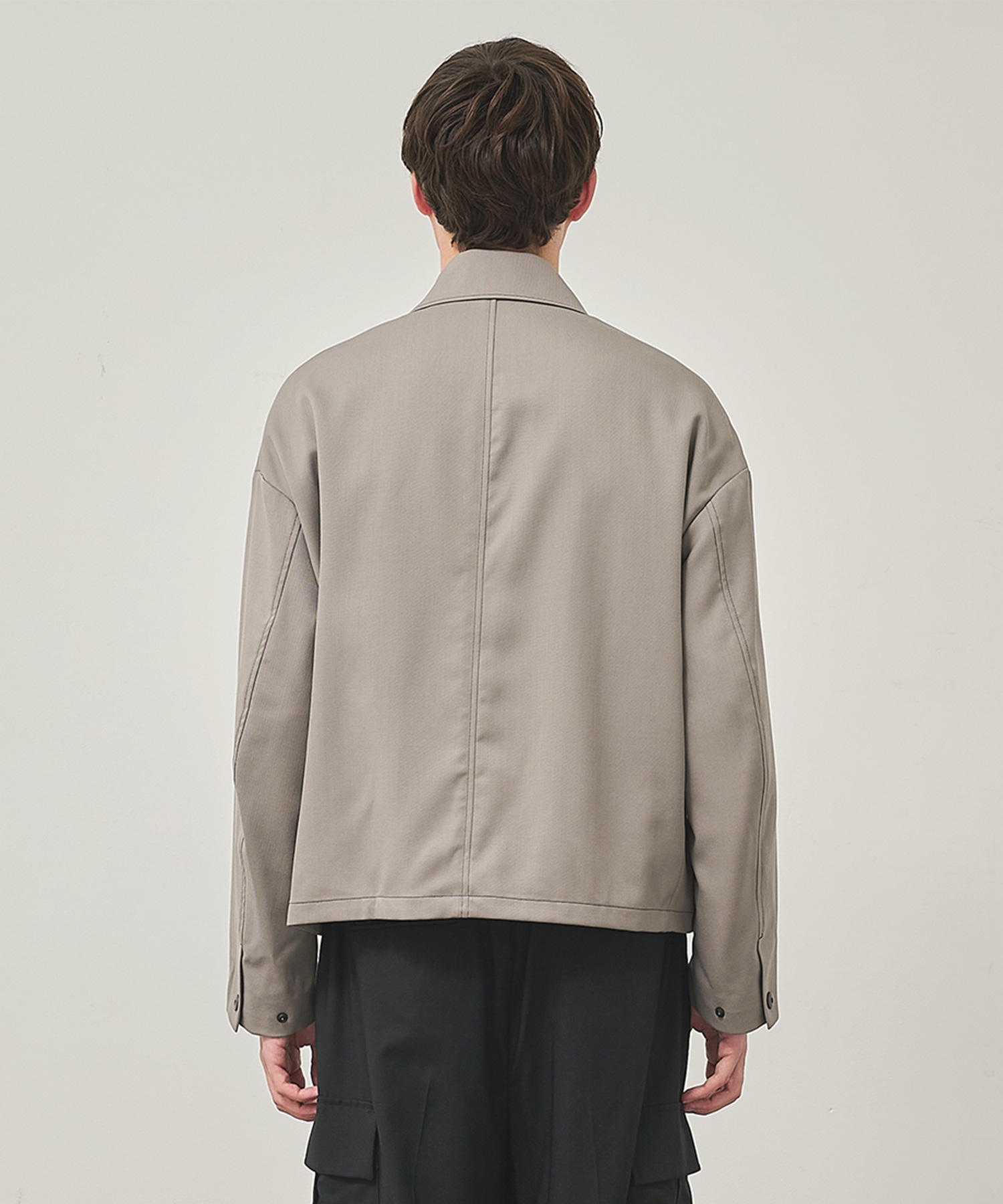 NO SEASON WASHABLEWOOL BLOUSON			 STUDIOUS