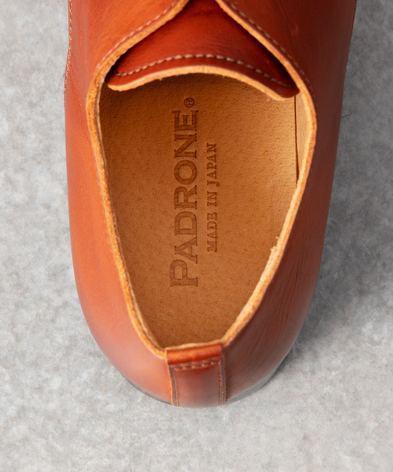 DERBY PLAIN TOE SHOES PADRONE