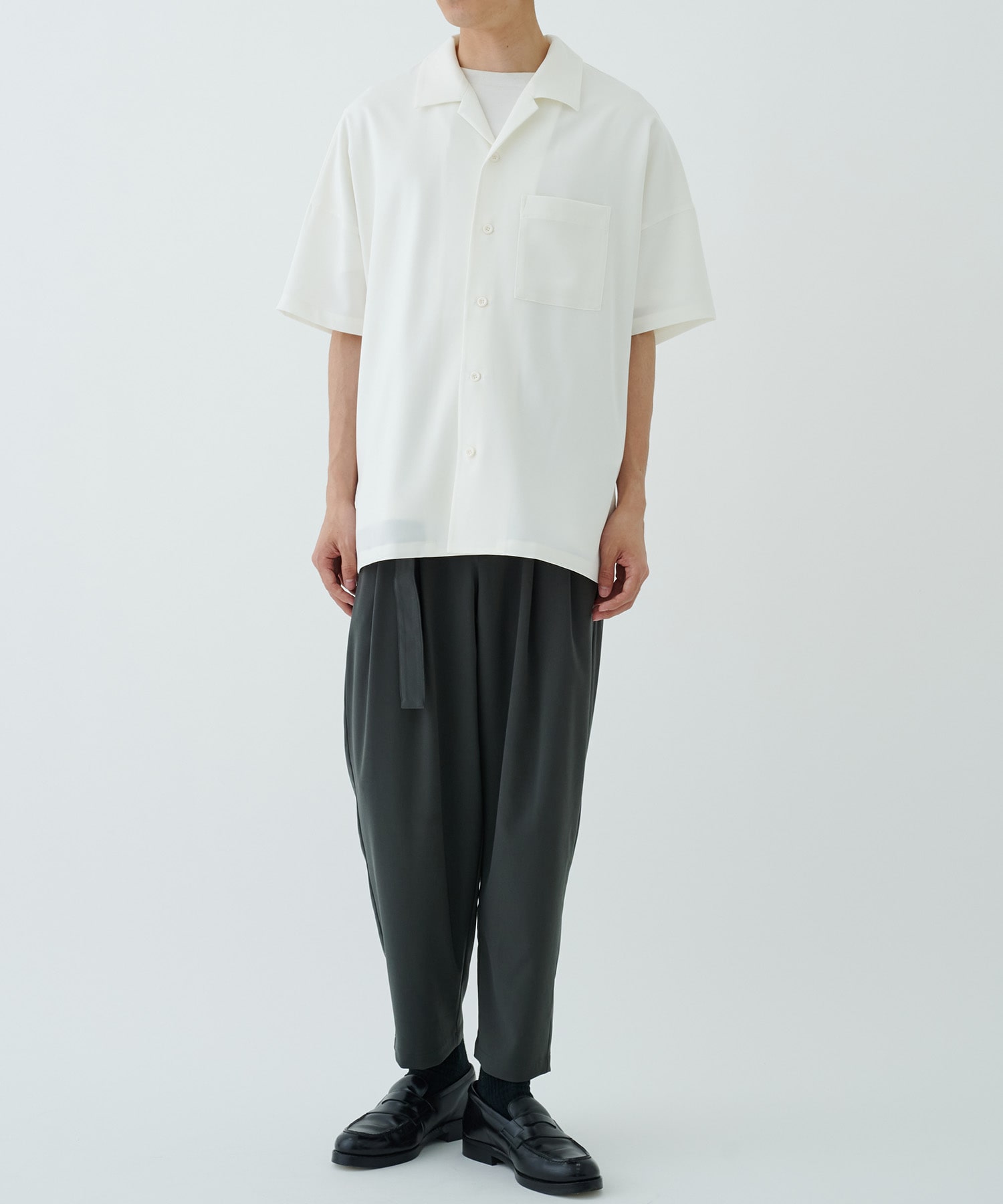 〈別注〉Drop Shoulder S/S shirts ATTACHMENT