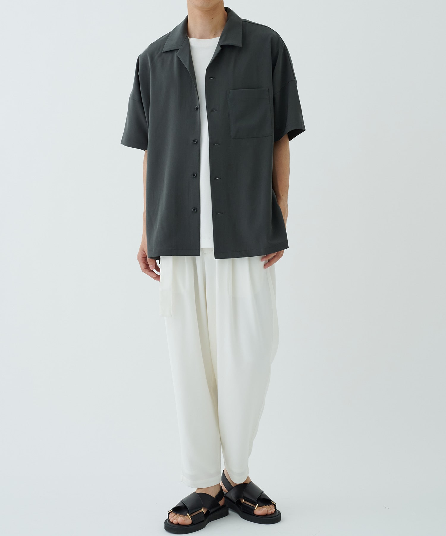 〈別注〉Drop Shoulder S/S shirts ATTACHMENT