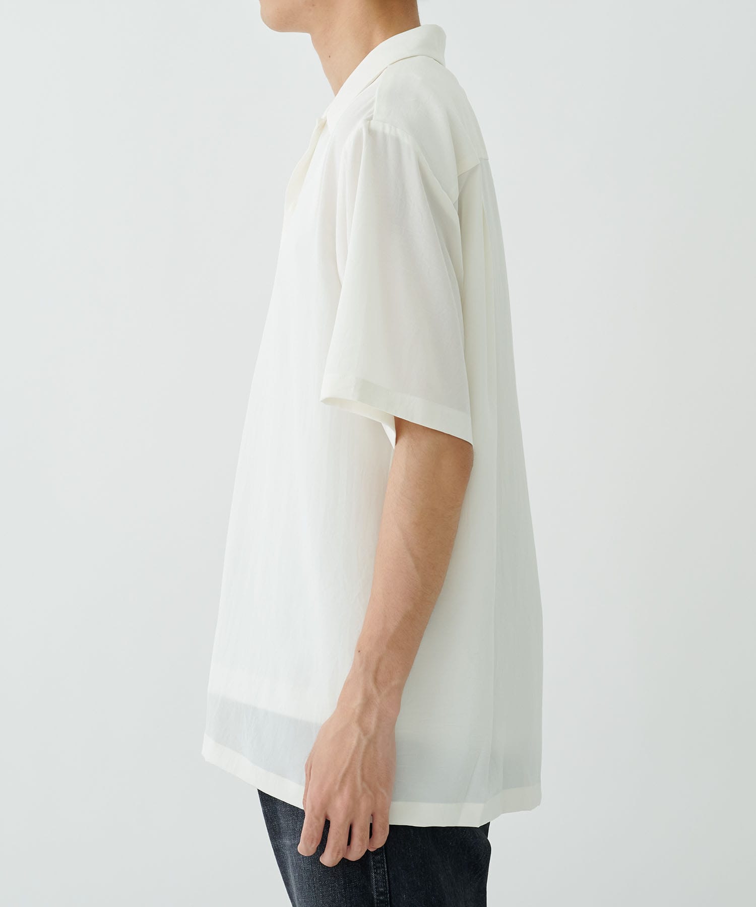 OPEN COLLAR S/S SHIRT RAINMAKER