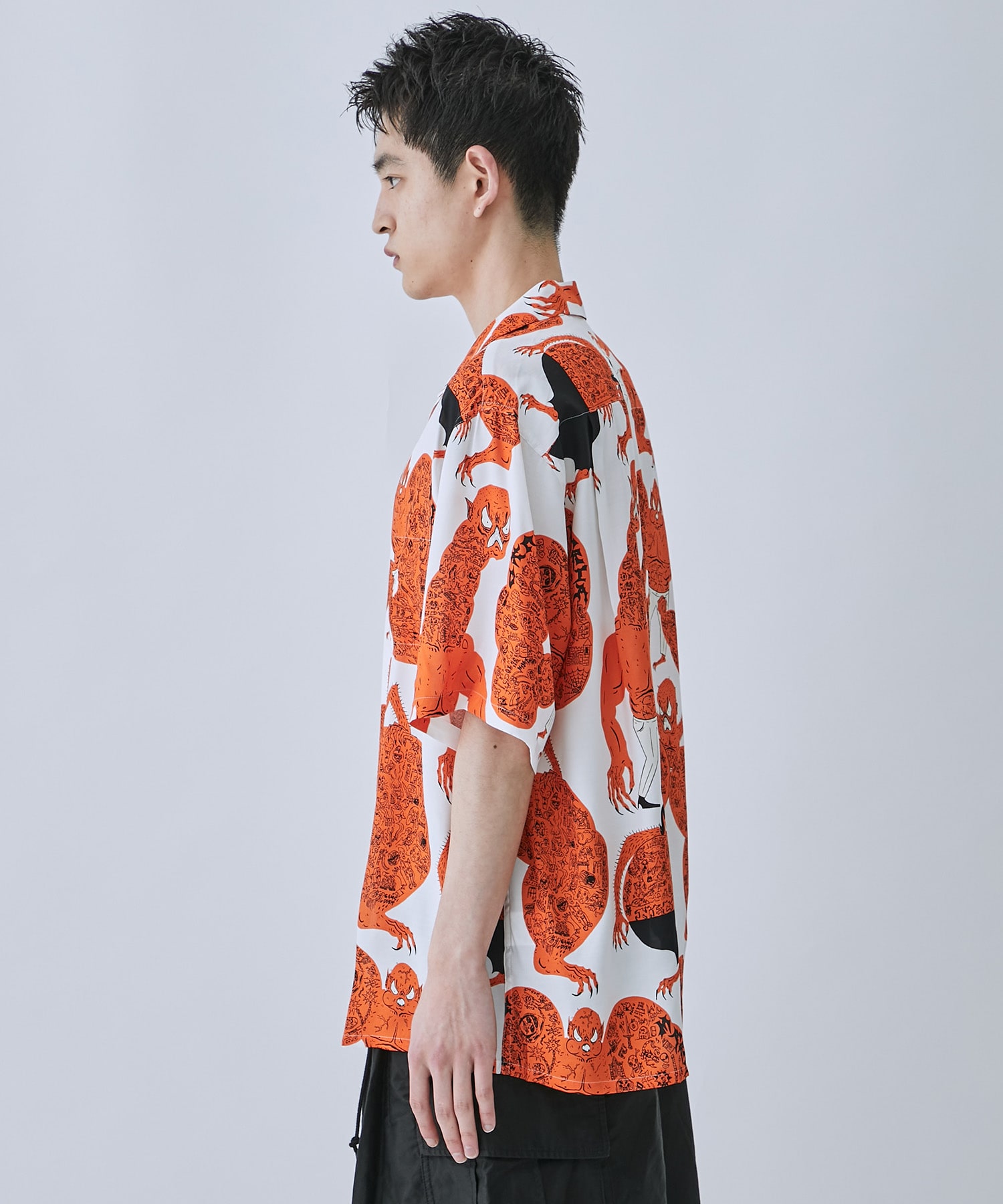 NECK FACE / HAWAIIAN SHIRT S/S ( TYPE-5 ) WACKO MARIA