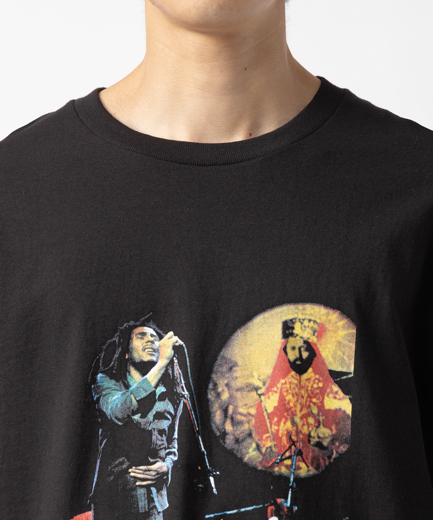 BOB MARLEY / CREW NECK T-SHIRT ( TYPE-1 ) WACKO MARIA